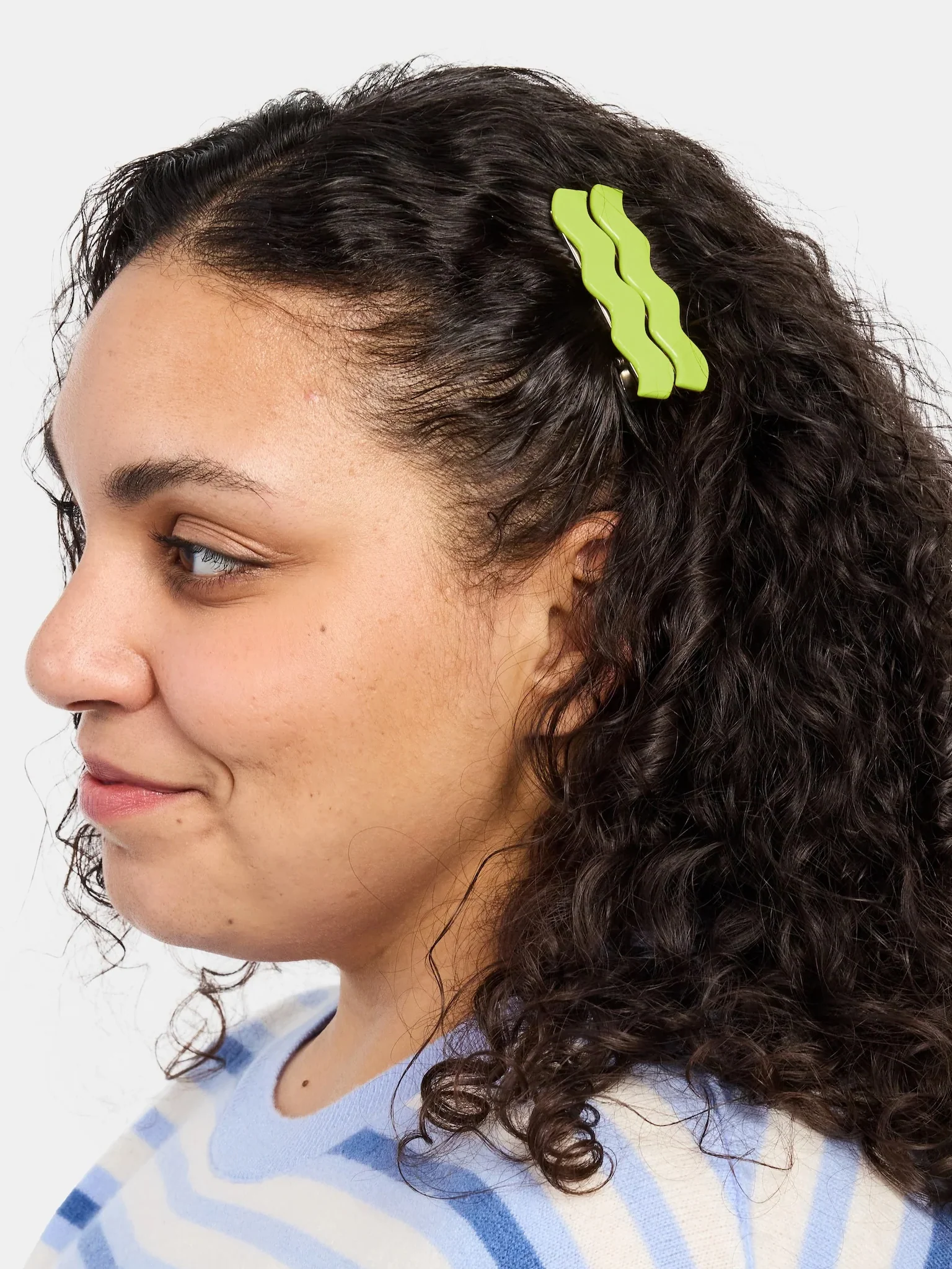 Allie Clips in Lime - Image 2