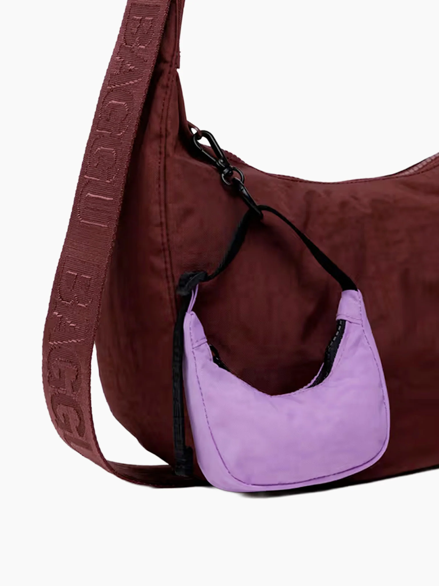 BAGGU Crescent Bag Charm - Peony - Image 2