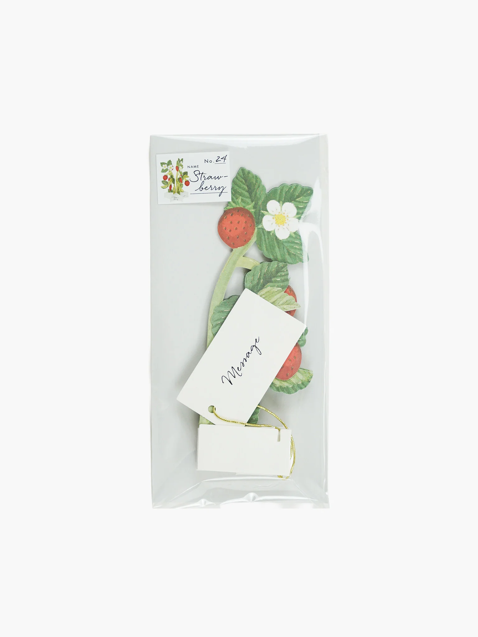 Birthday Mini Blooming Pop-Up Card - Strawberry - Image 3