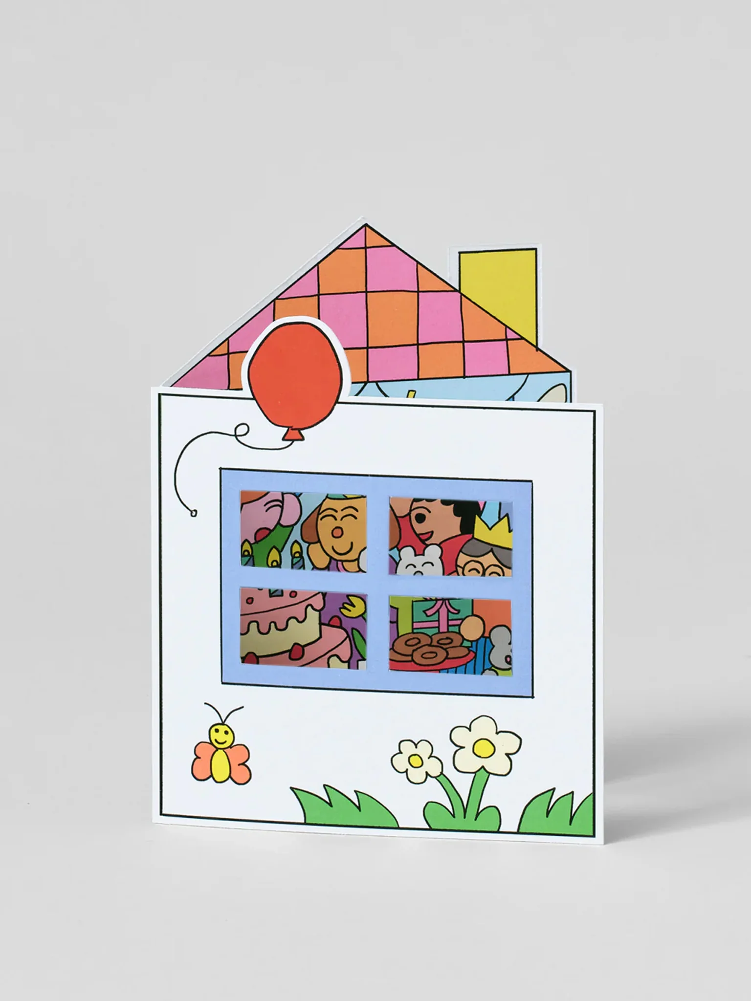 Birthday Party House-Shaped Card x Momoe Narazaki - Image 3
