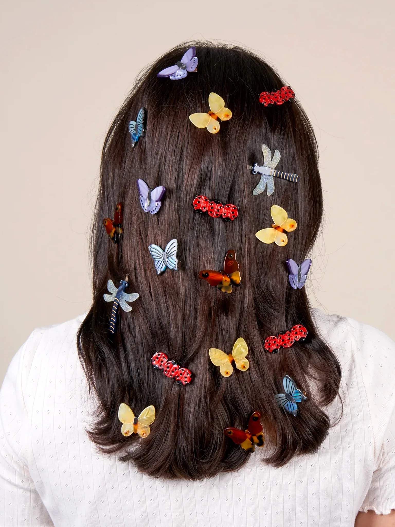 Blue Butterfly Hair Clip - Image 2