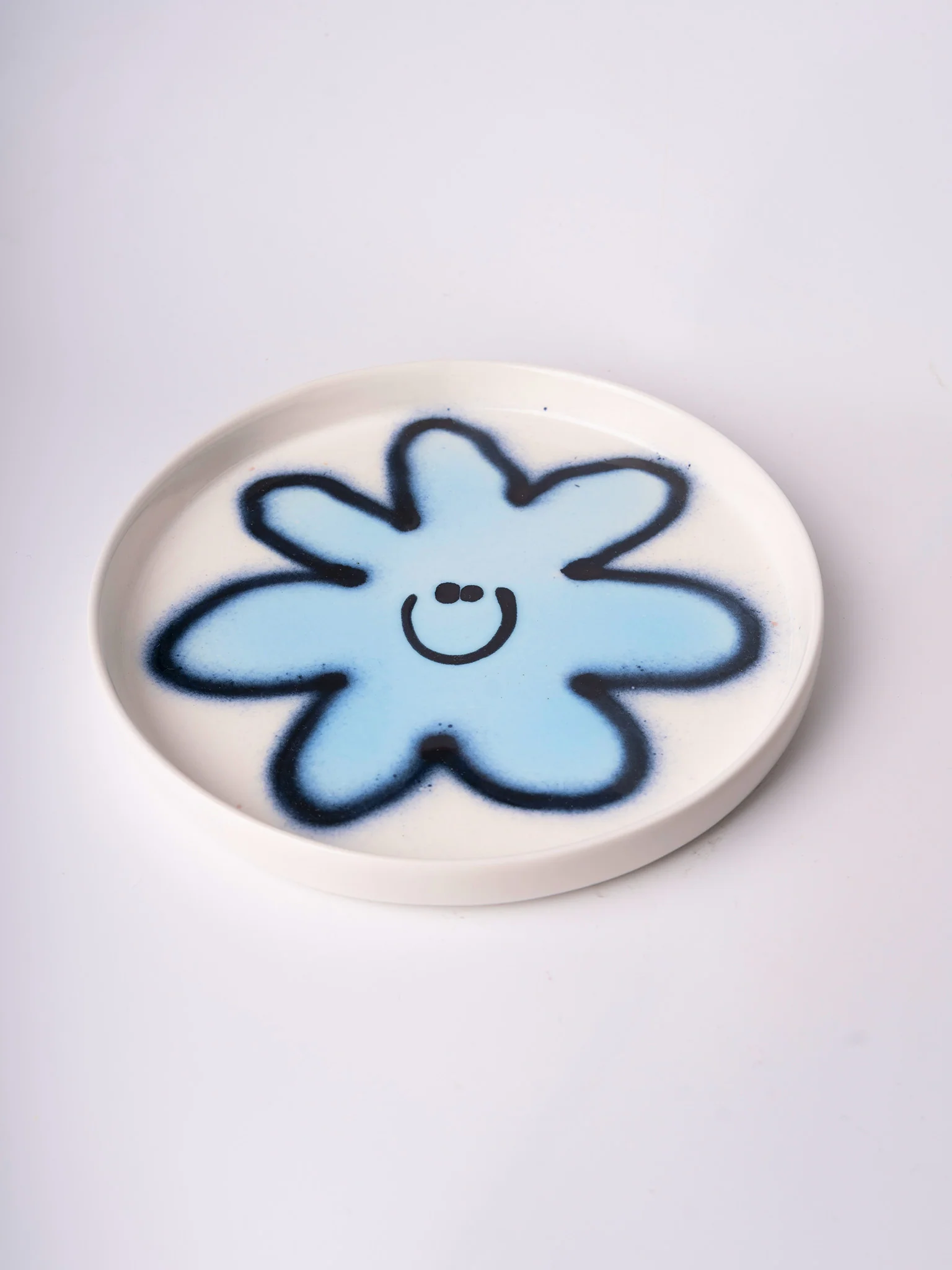 Baby Plate - Blue Carne (19cm) - Image 2