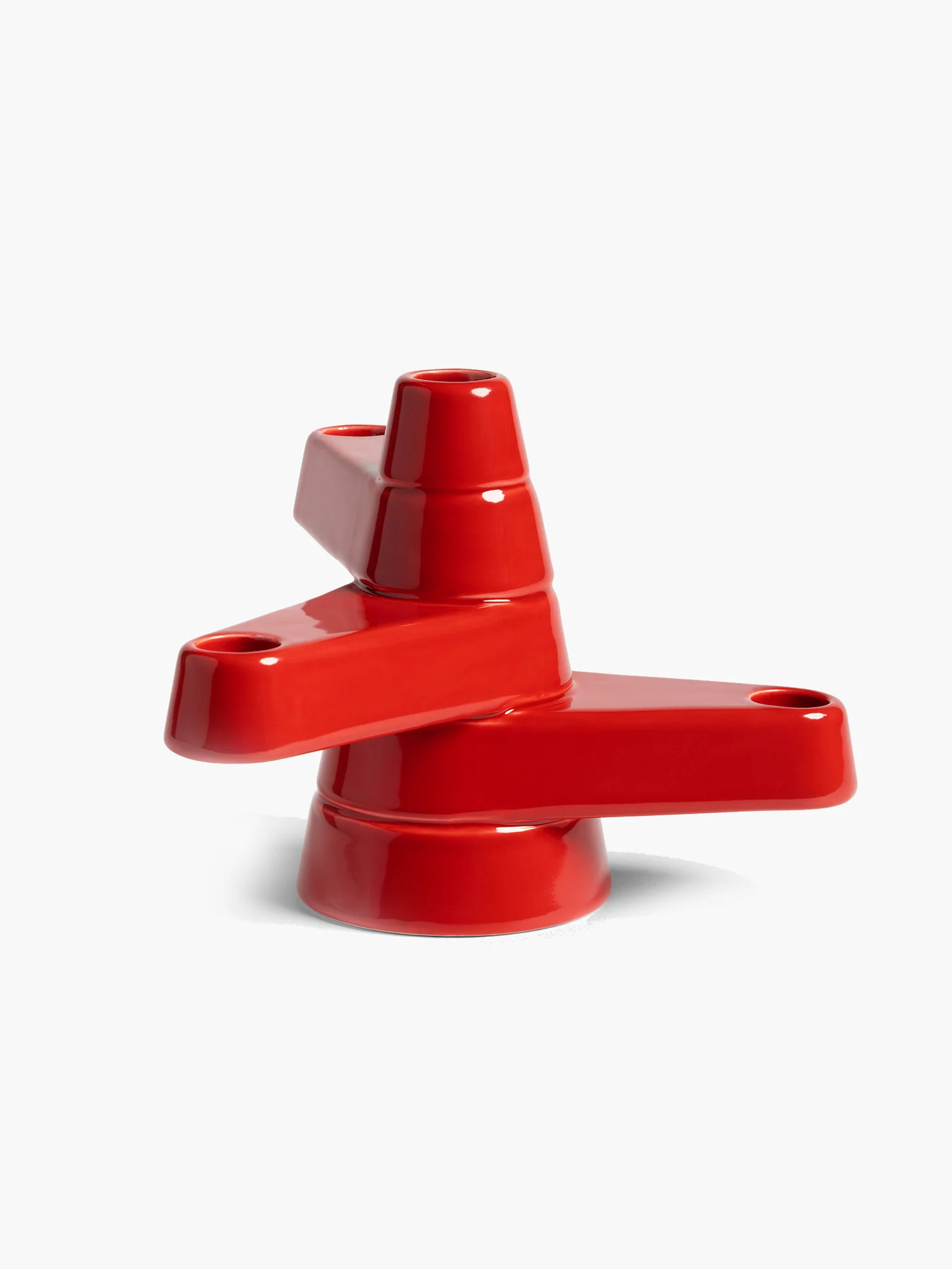 Brute Candle Holder - Red - Image 3