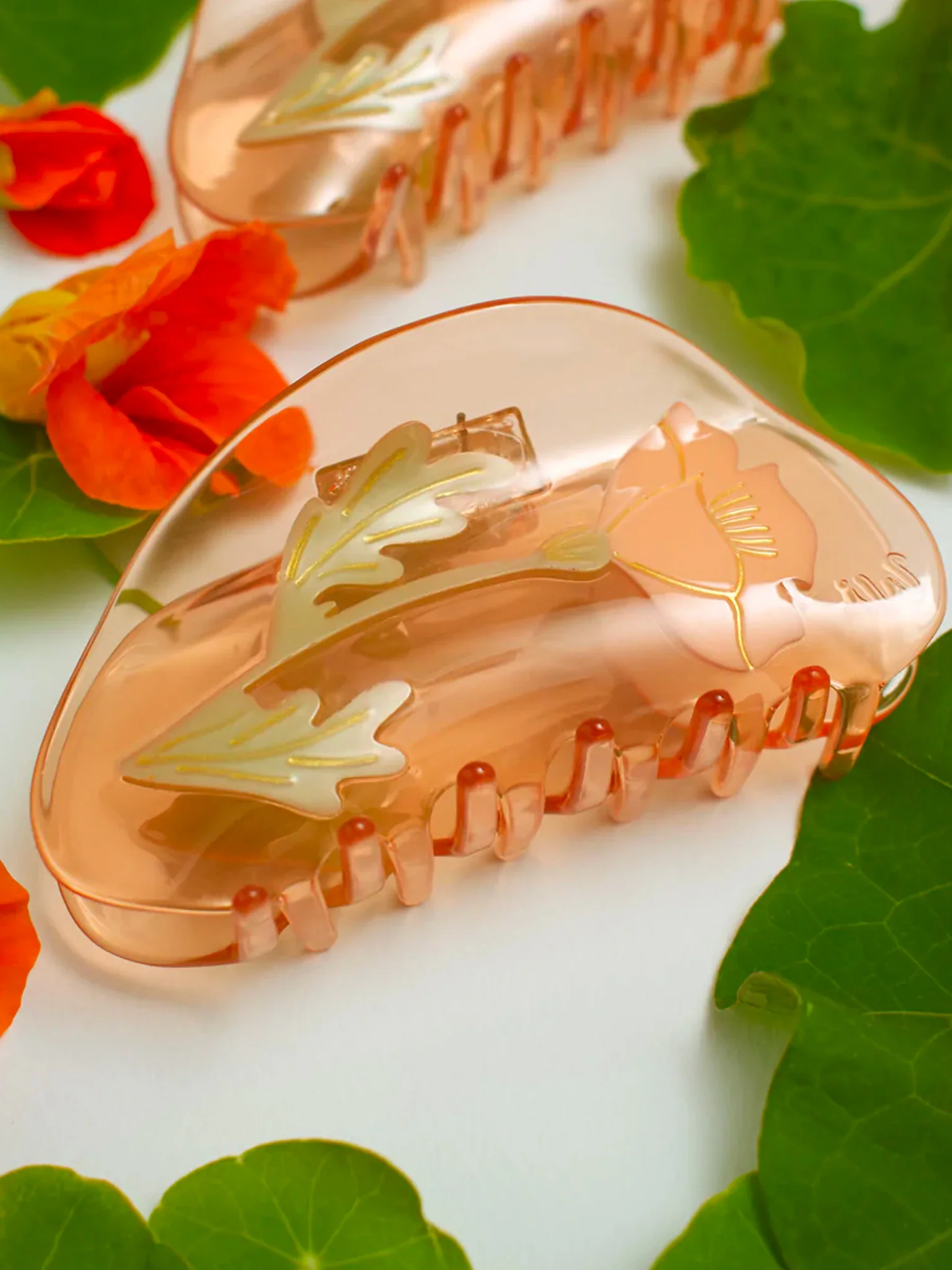 California Poppy Hair Claw - Image 4