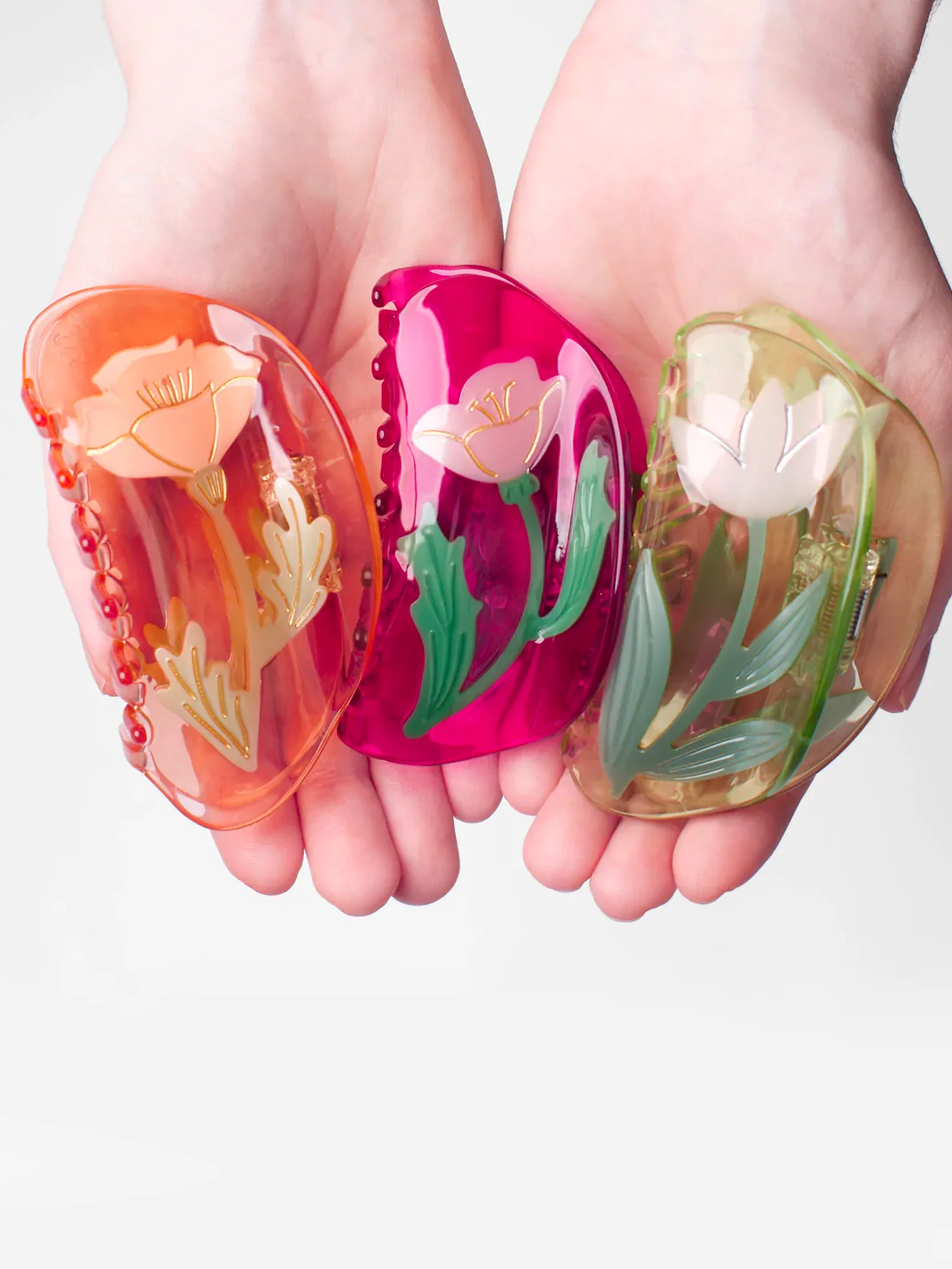 California Poppy Hair Claw - Image 5