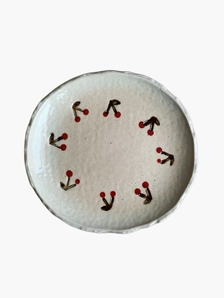 Cherry Leaf Platter (16.5cm)