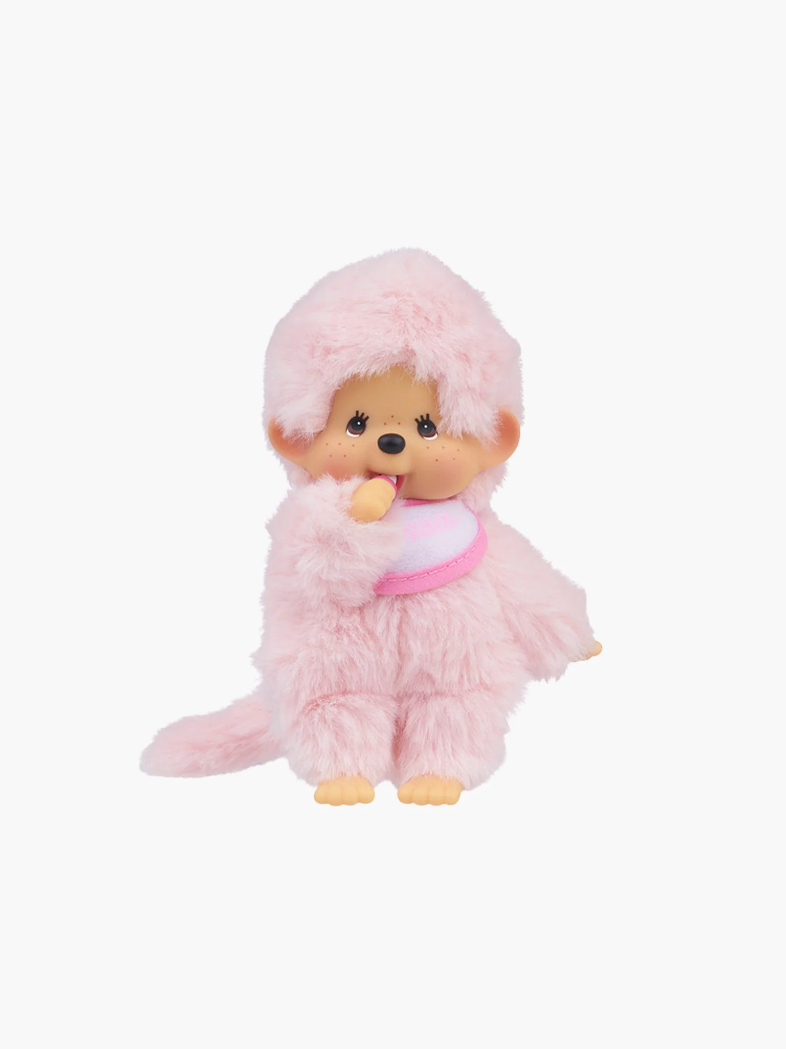 Colourful Monchhichi Beanies - Pink