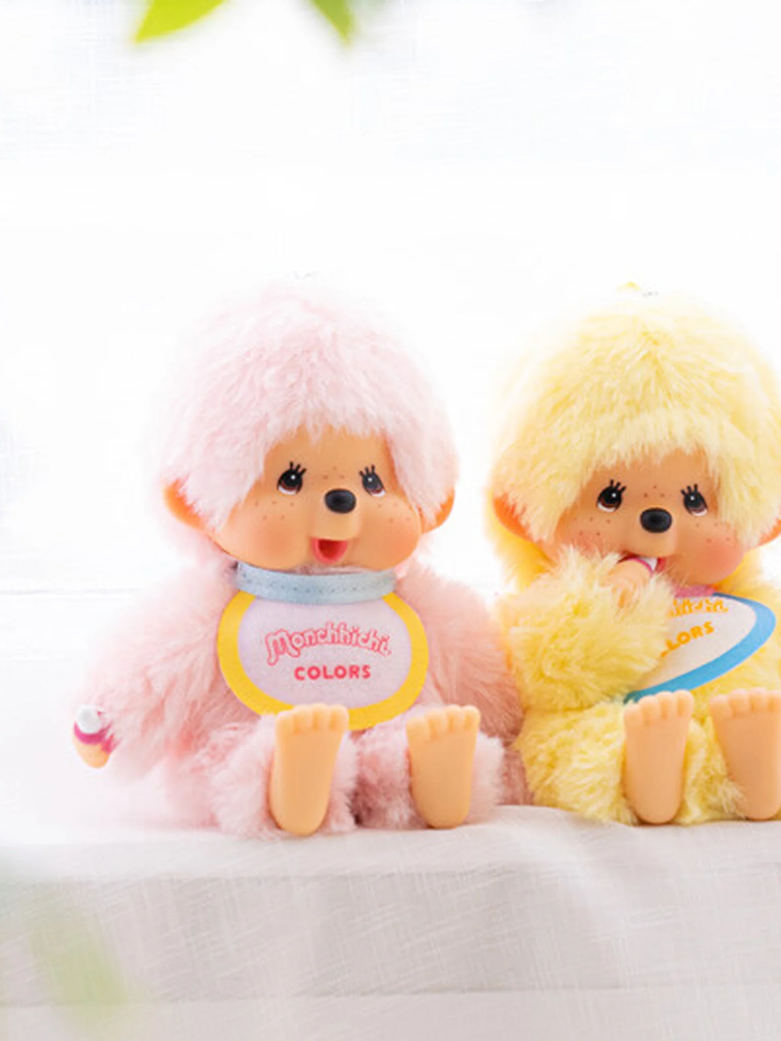 Colourful Monchhichi Beanies - Pink - Image 2