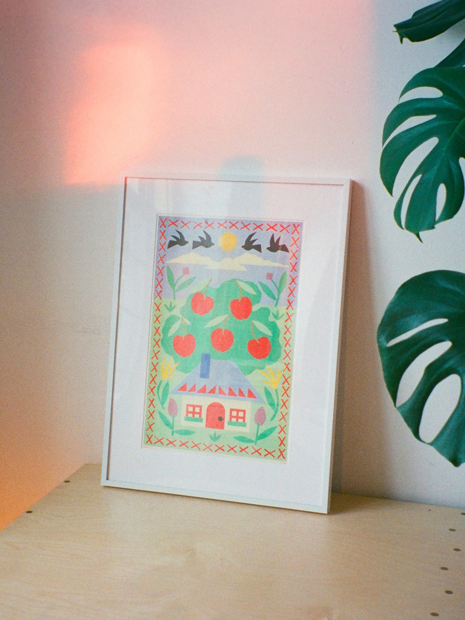 Cottage - Risograph Print (A3) - Image 2