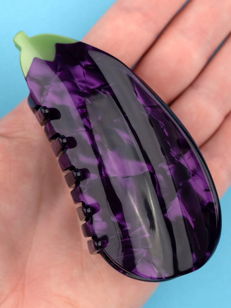 Eggplant Hair Claw - Image 3