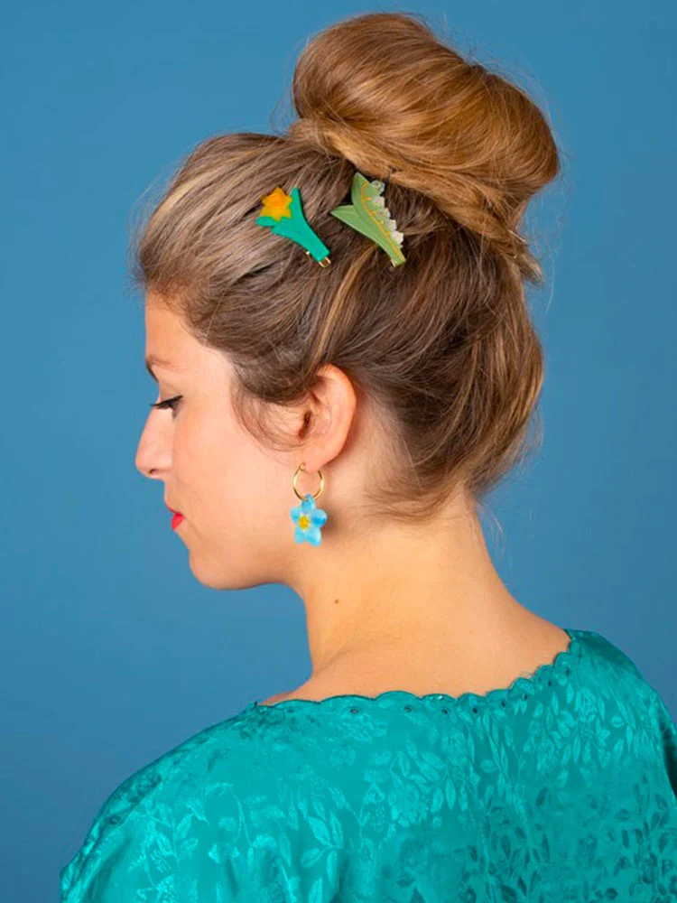Lily of the Valley Hair Clip - Image 2