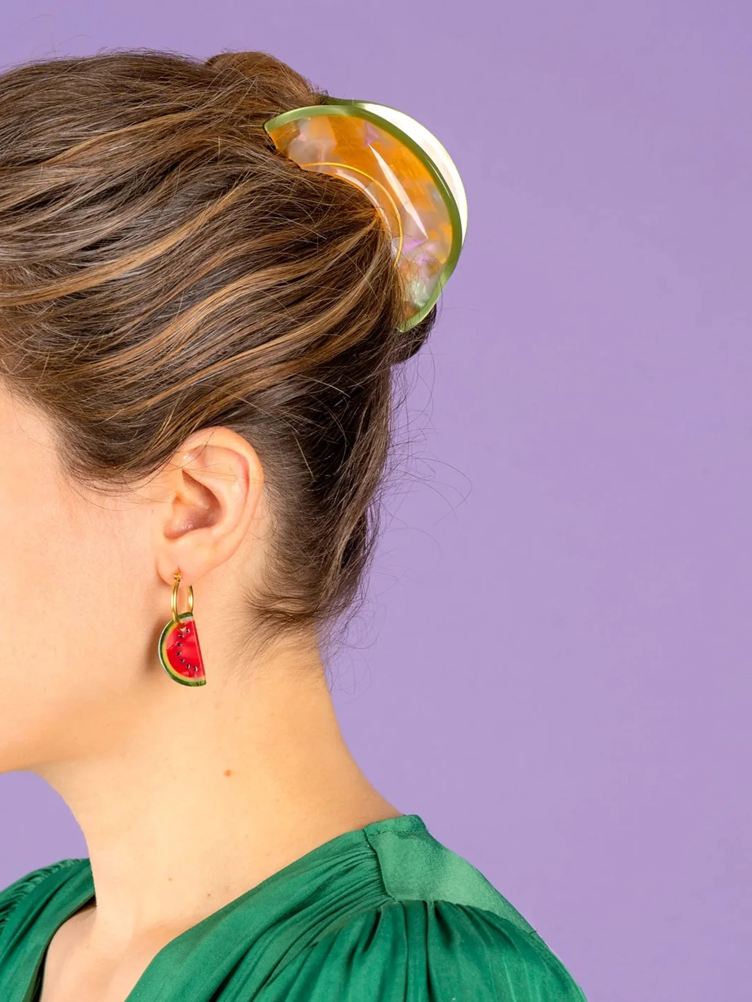 Melon Hair Claw (Rockmelon) - Image 2