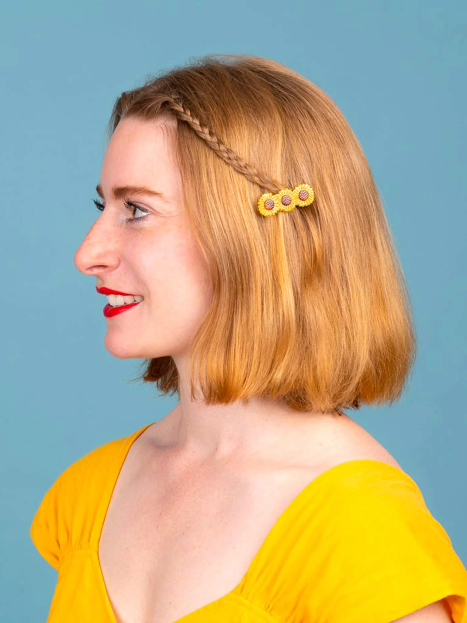 Sunflower Hair Clip - Image 2