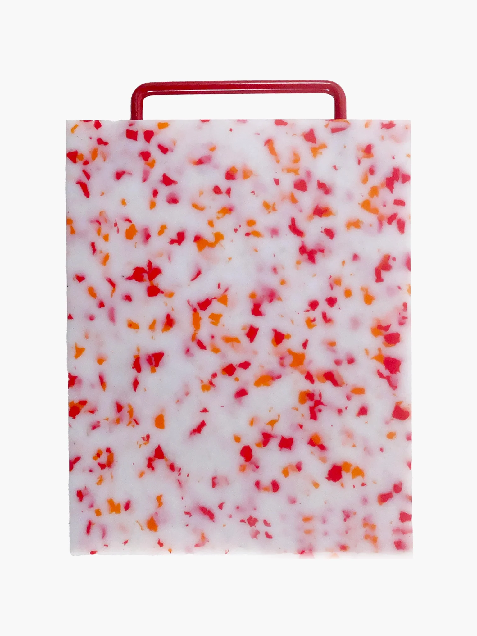 Cutting Board Large - Red & White