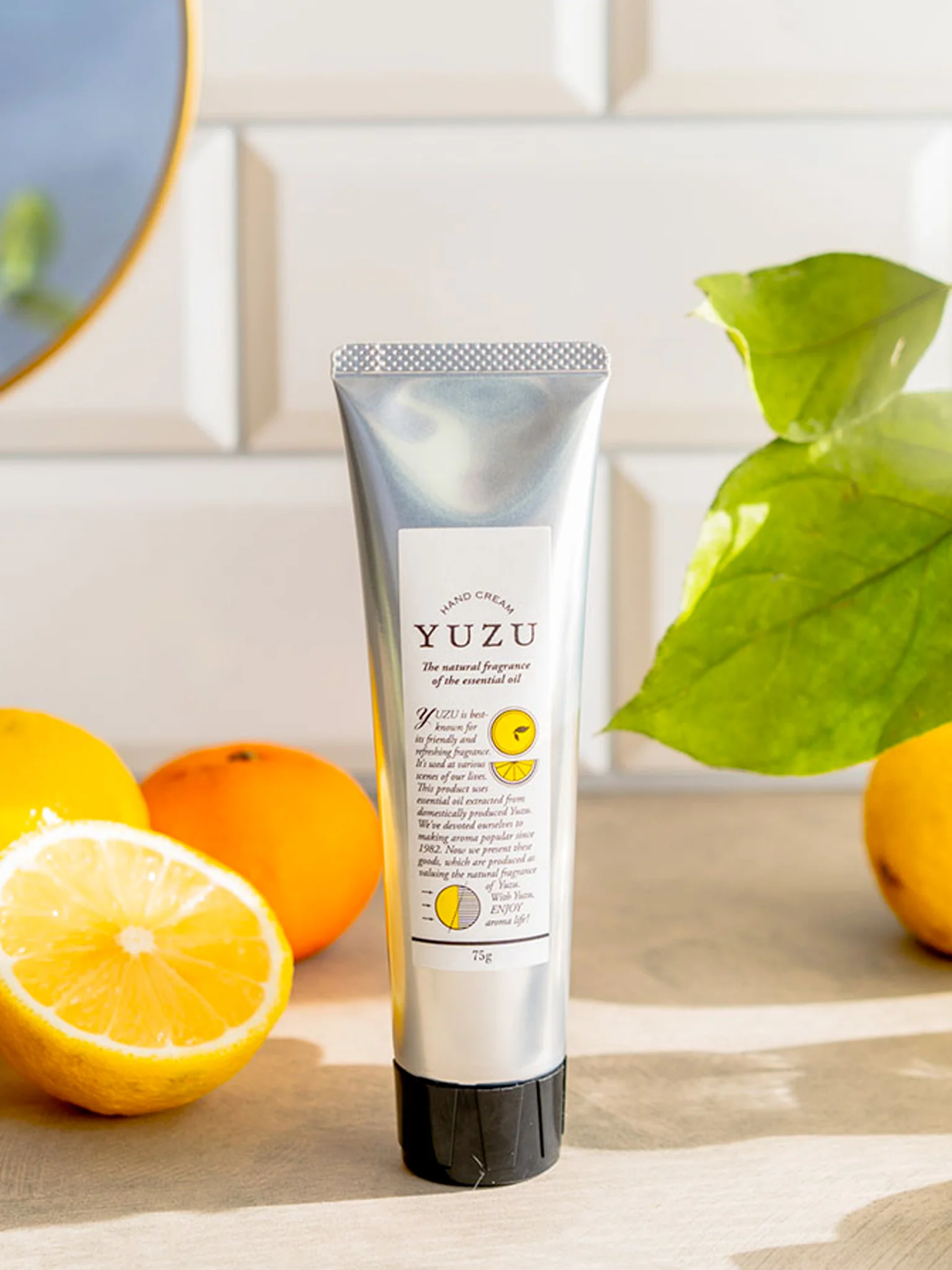 Daily Aroma Japan Hand Cream 75g - Yuzu - Image 4