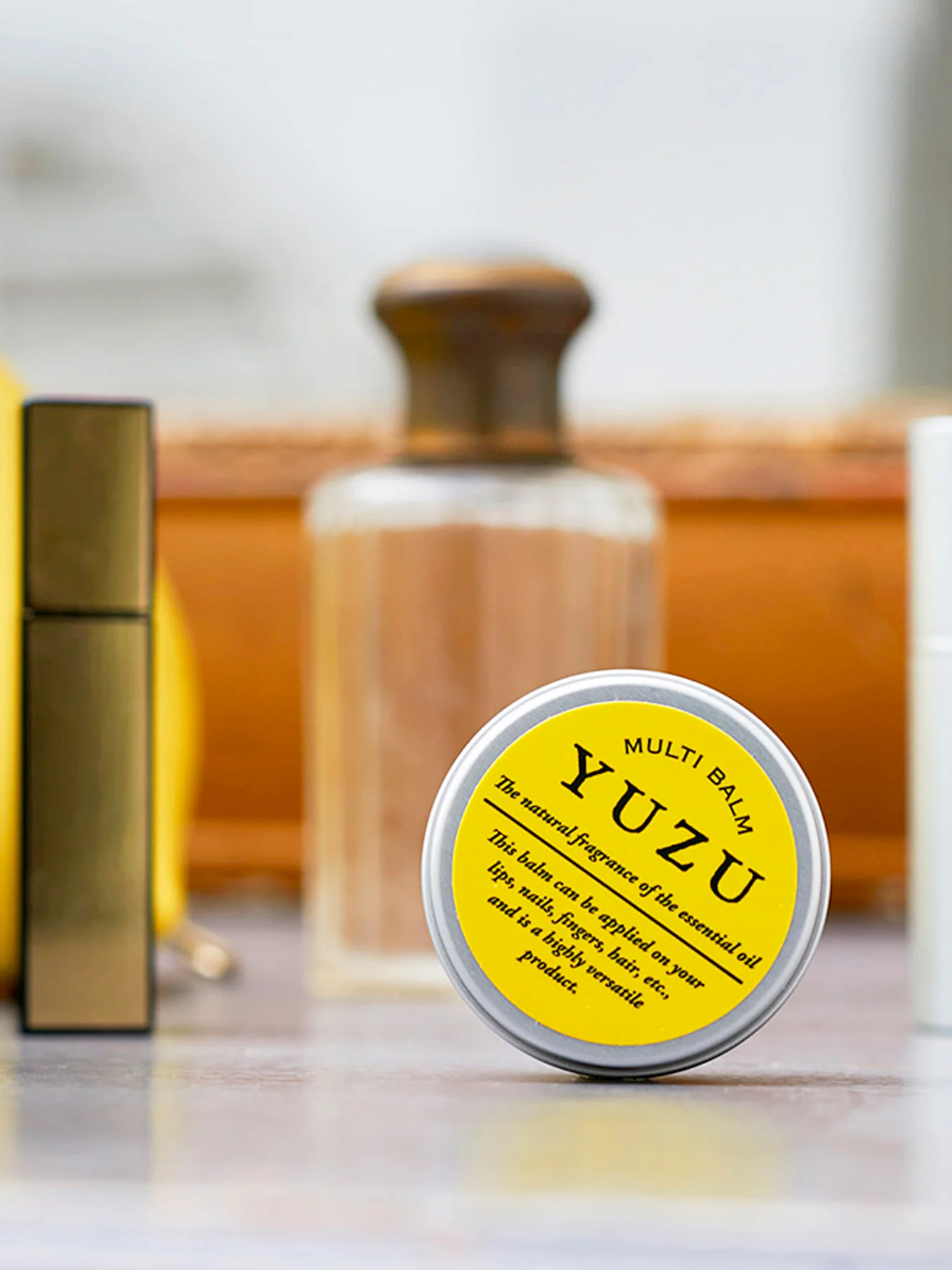 Daily Aroma Japan Yuzu Multi Balm (For Lip & Nail) 8g - Image 3