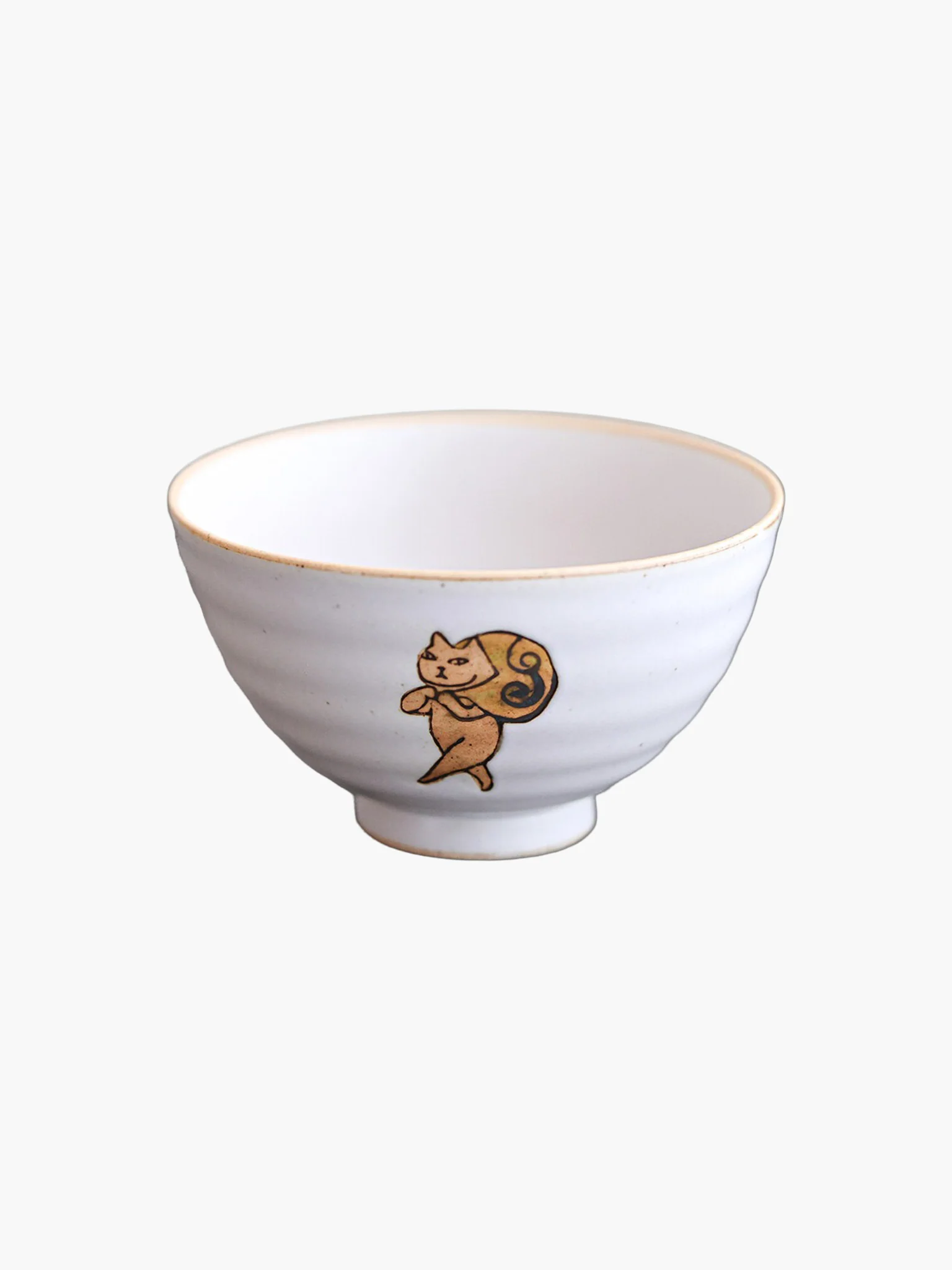 Dorobo Neko Bowl - Peach