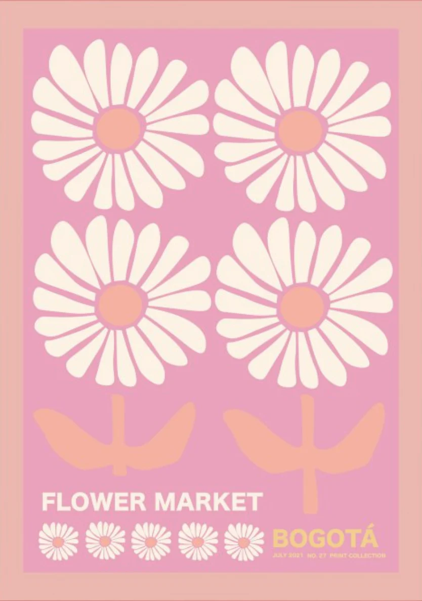 Flower Market A5 Prints by Astrid Wilson (10 Styles) - Image 9