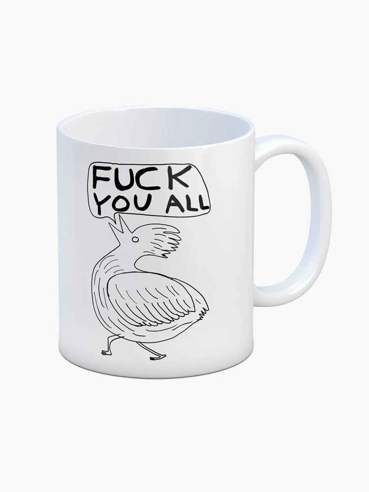 Fuck You All Mug x David Shrigley