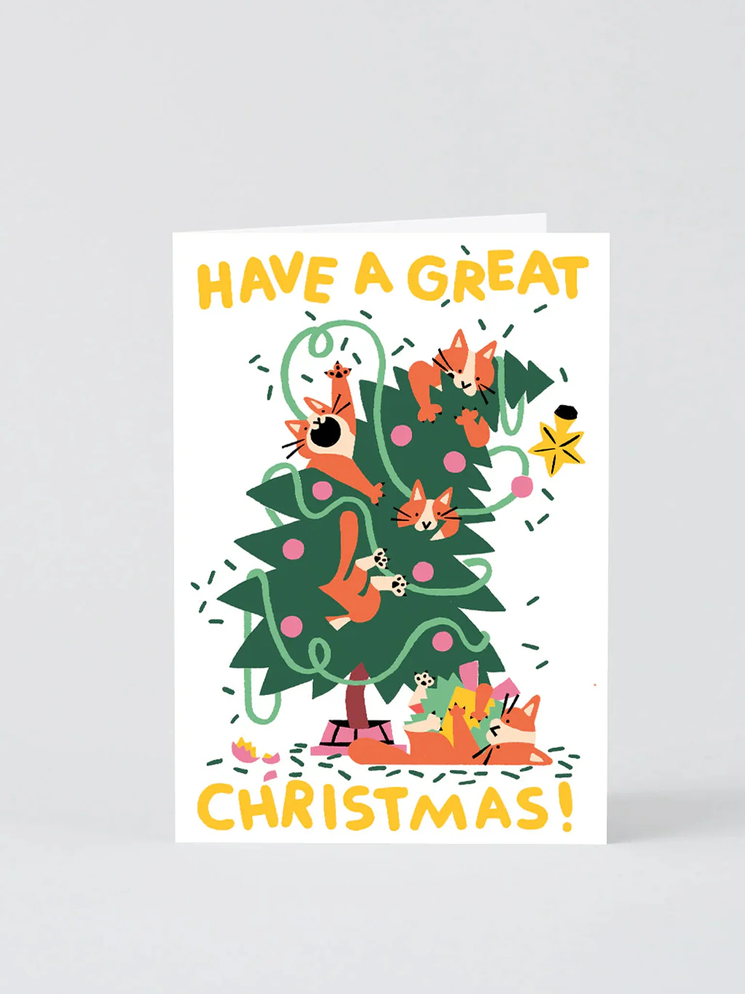 Great Christmas Cats Card x Cari Vander Yacht - Image 2
