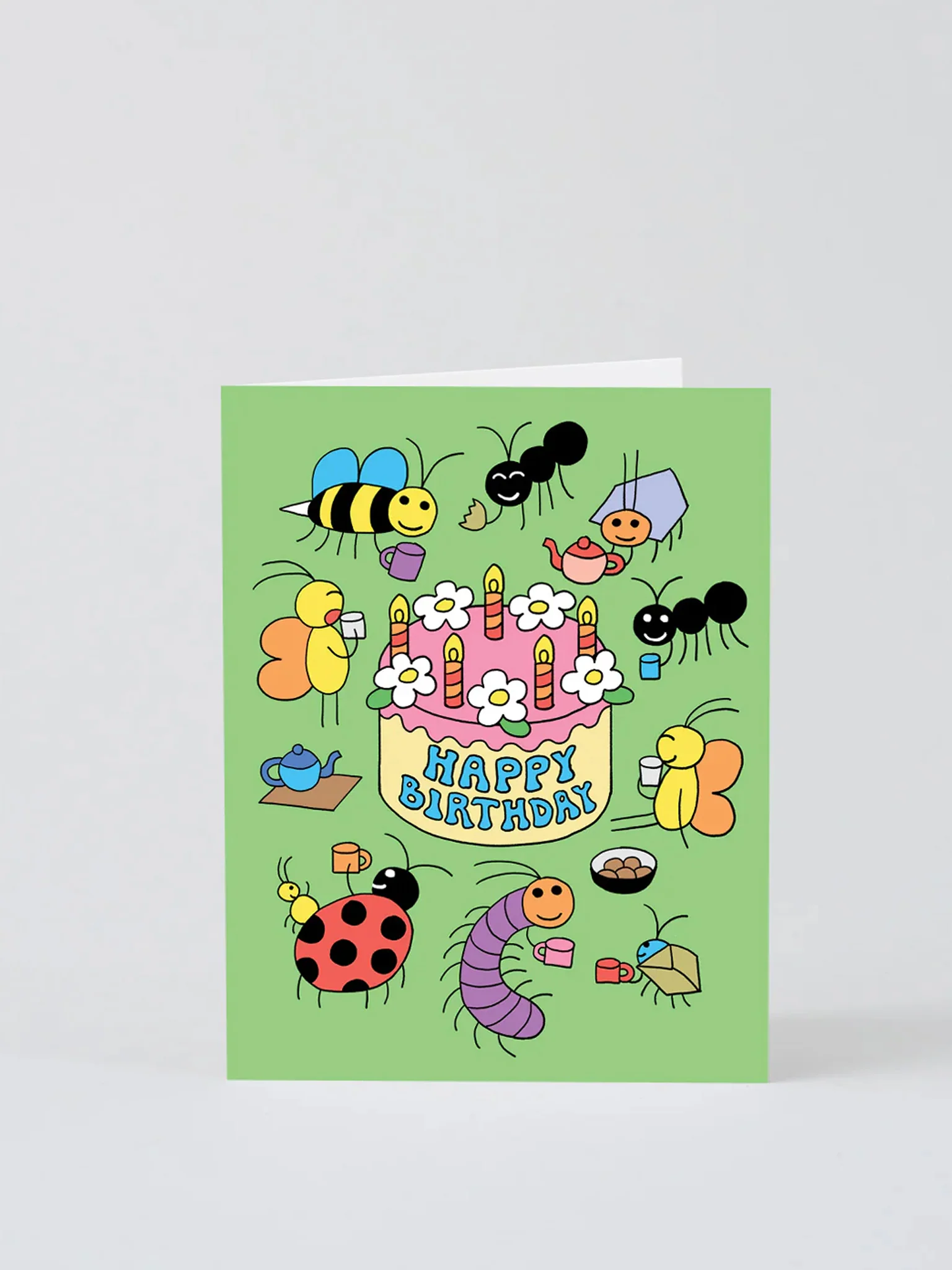 Happy Birthday Bug Card x Momoe Narazaki - Image 2
