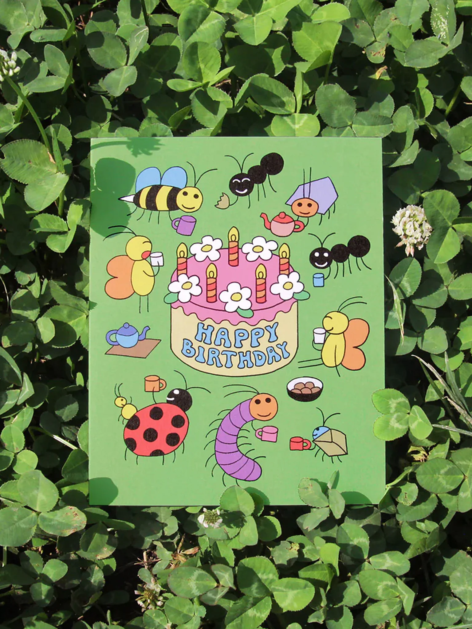 Happy Birthday Bug Card x Momoe Narazaki - Image 3