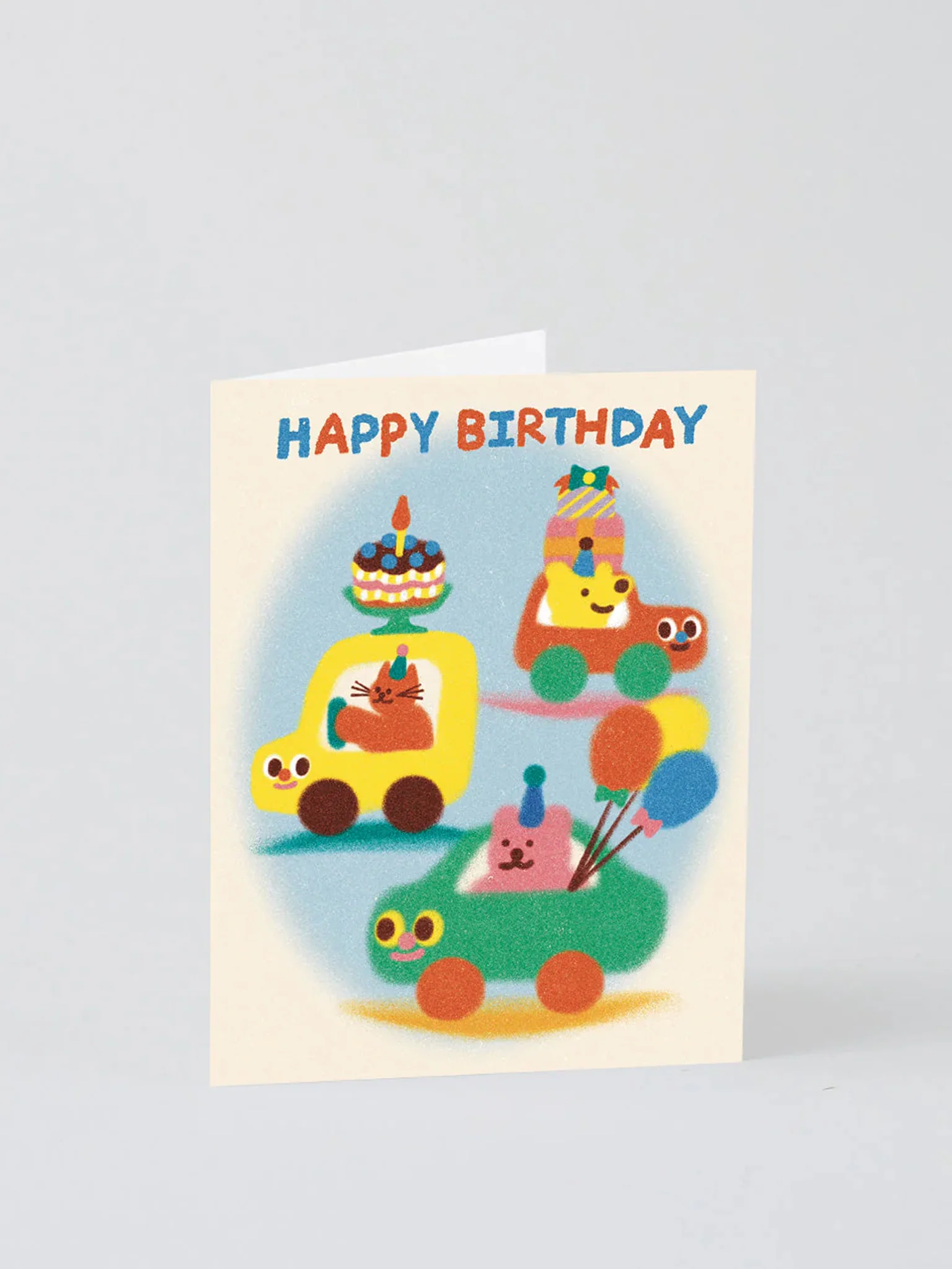 Happy Birthday Cars Card x Zoey Kim - Image 2
