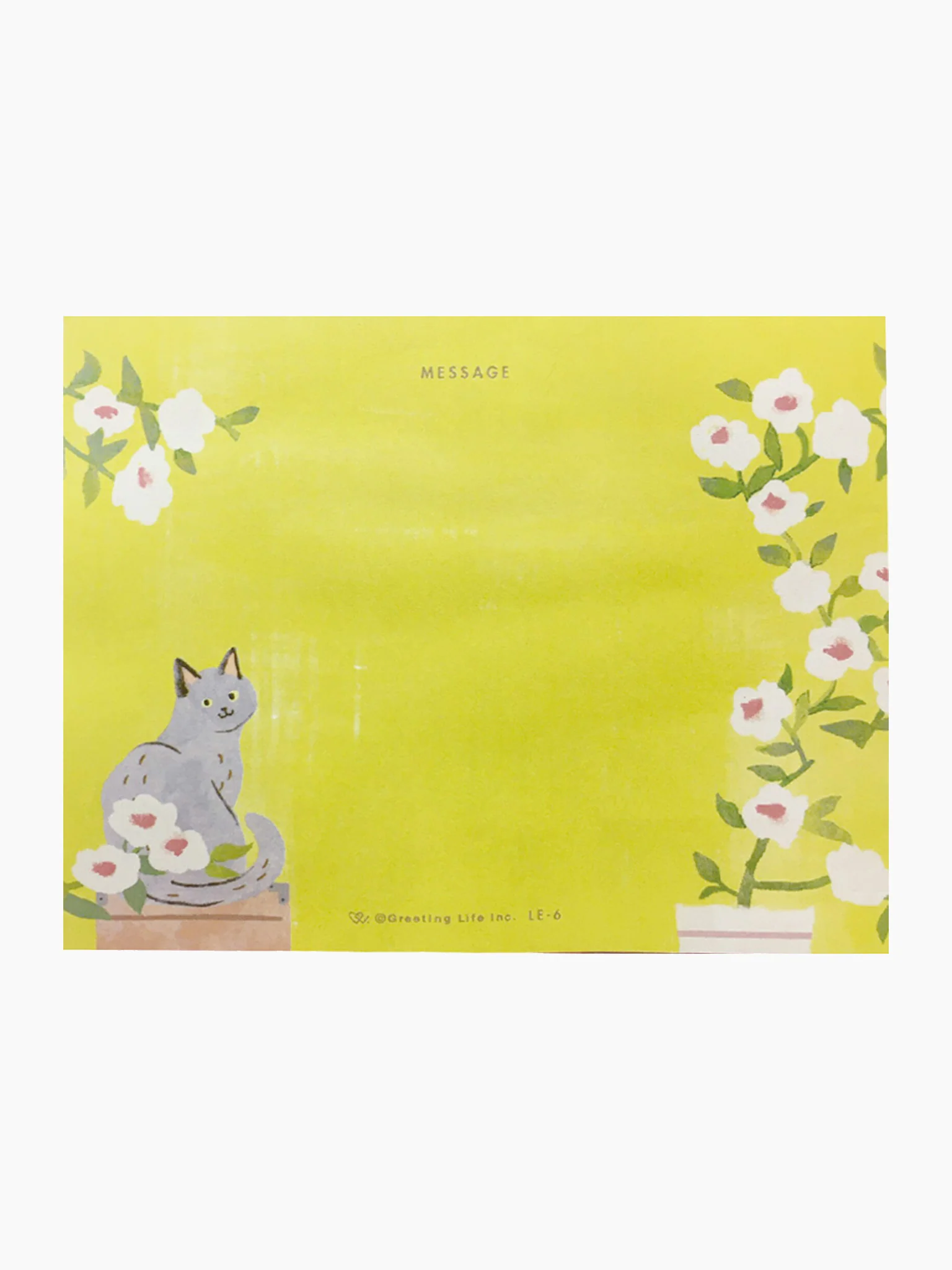 Happy Birthday Cat in Window Card - Image 3