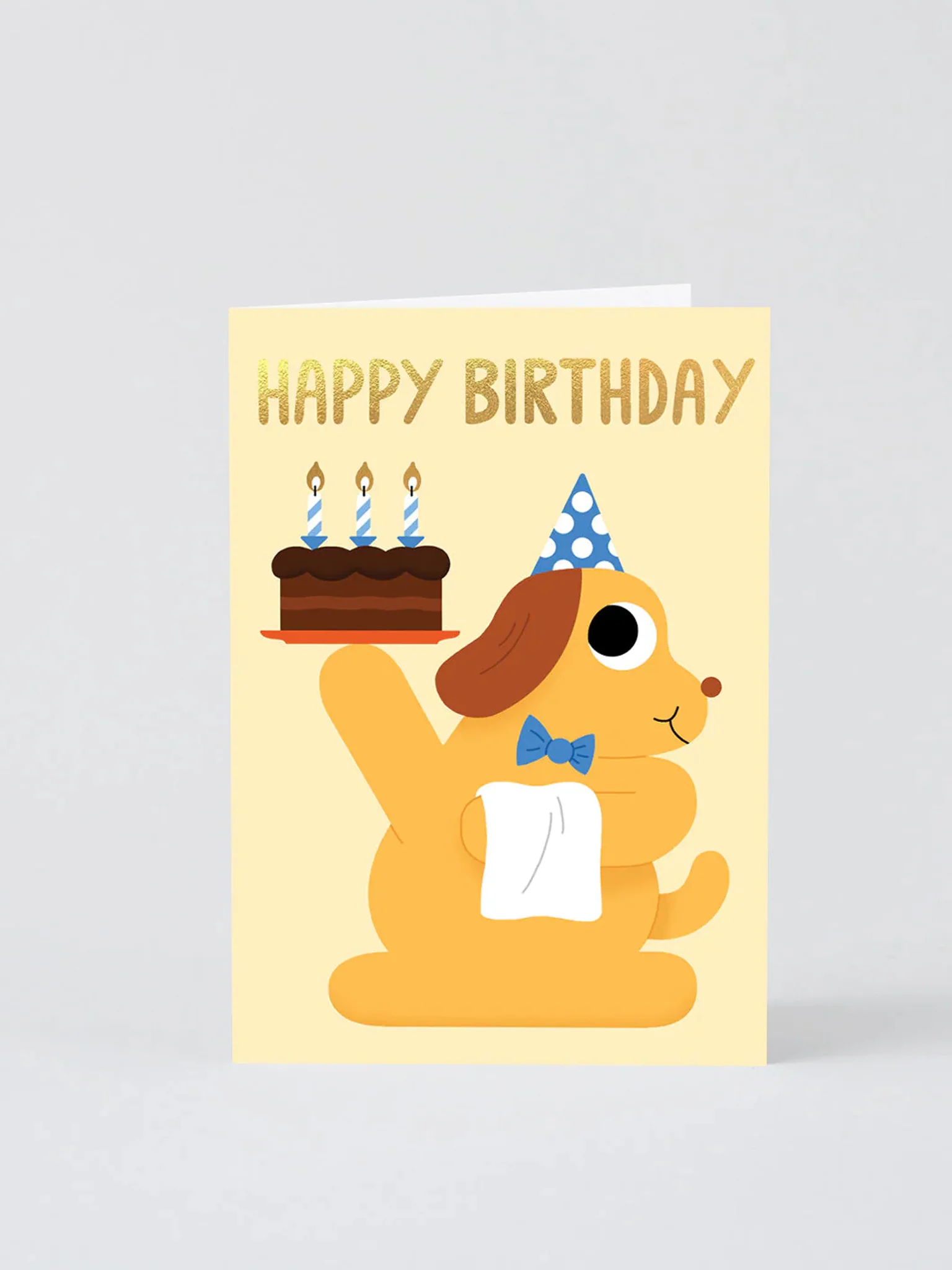 Happy Birthday Dog Cake Card x Elliot Kruszynski - Image 2