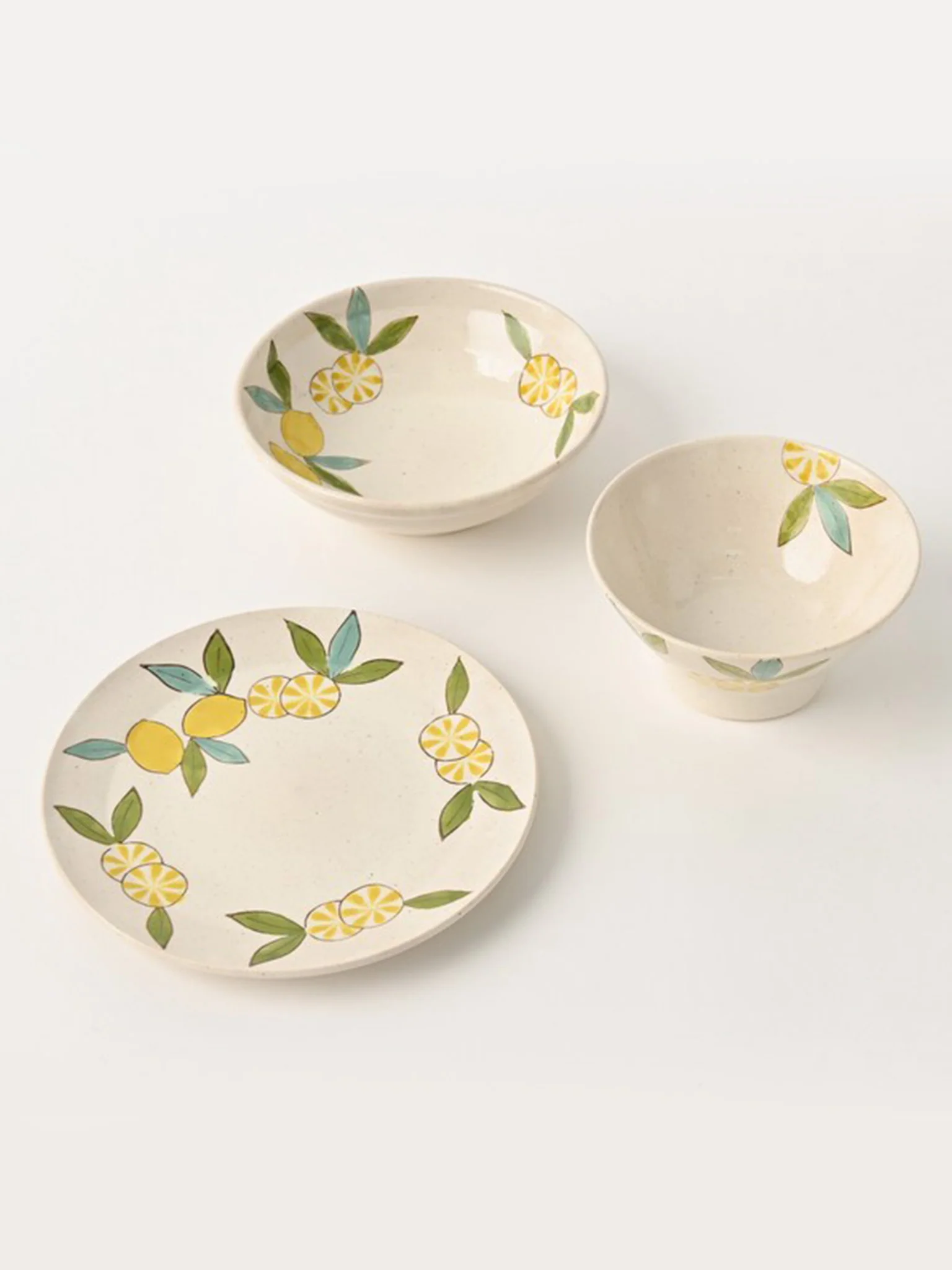Hasamiware Lemon Plate (18cm) - Image 4