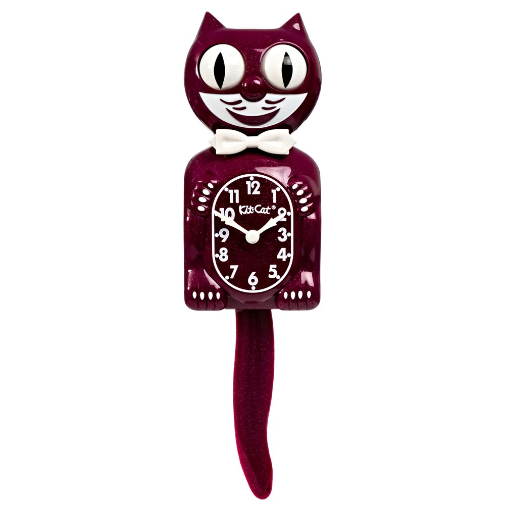 Kit Cat Klock - Ruby Red