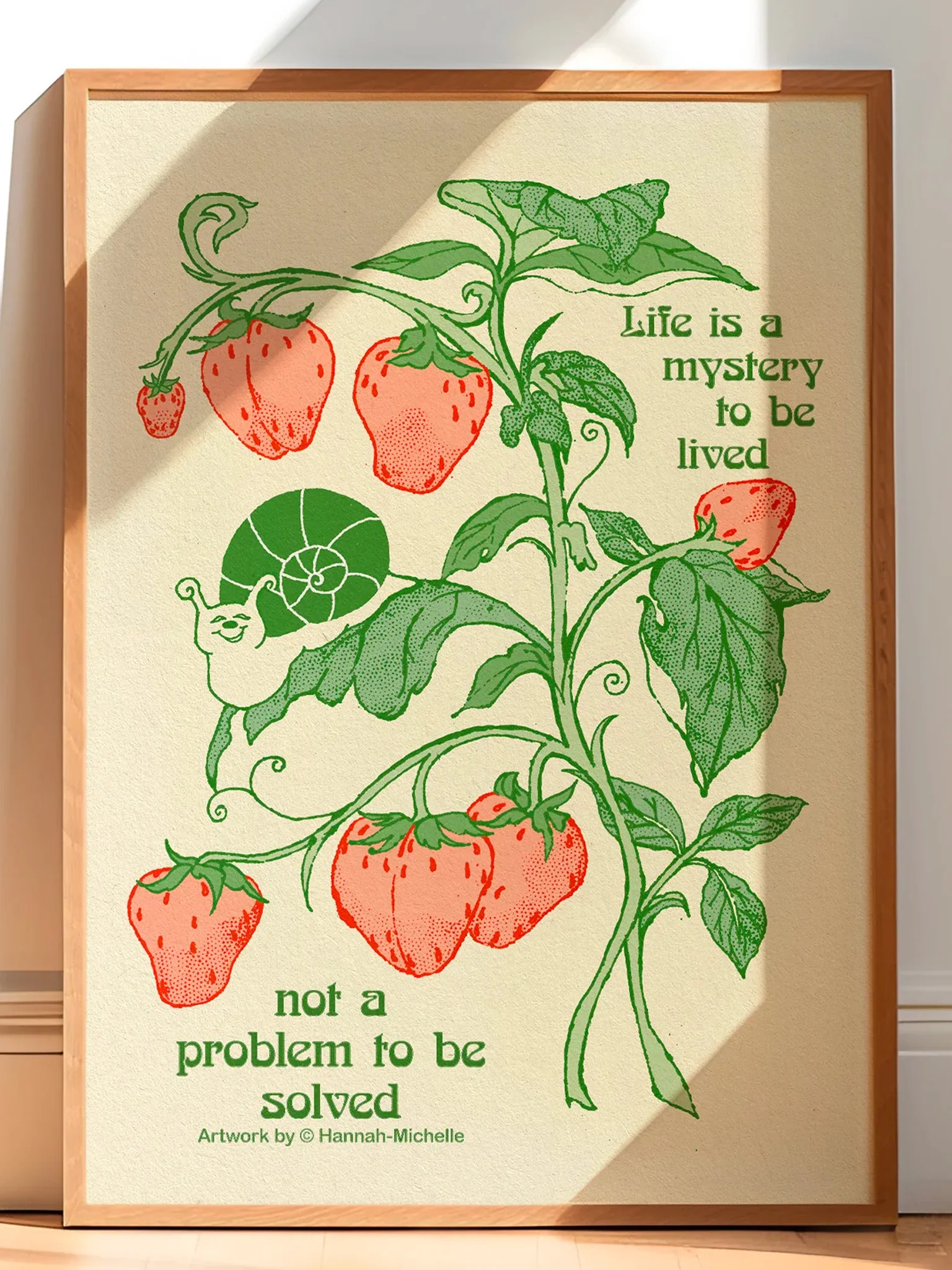 Life is a Mystery to be Lived (A3) - Image 3