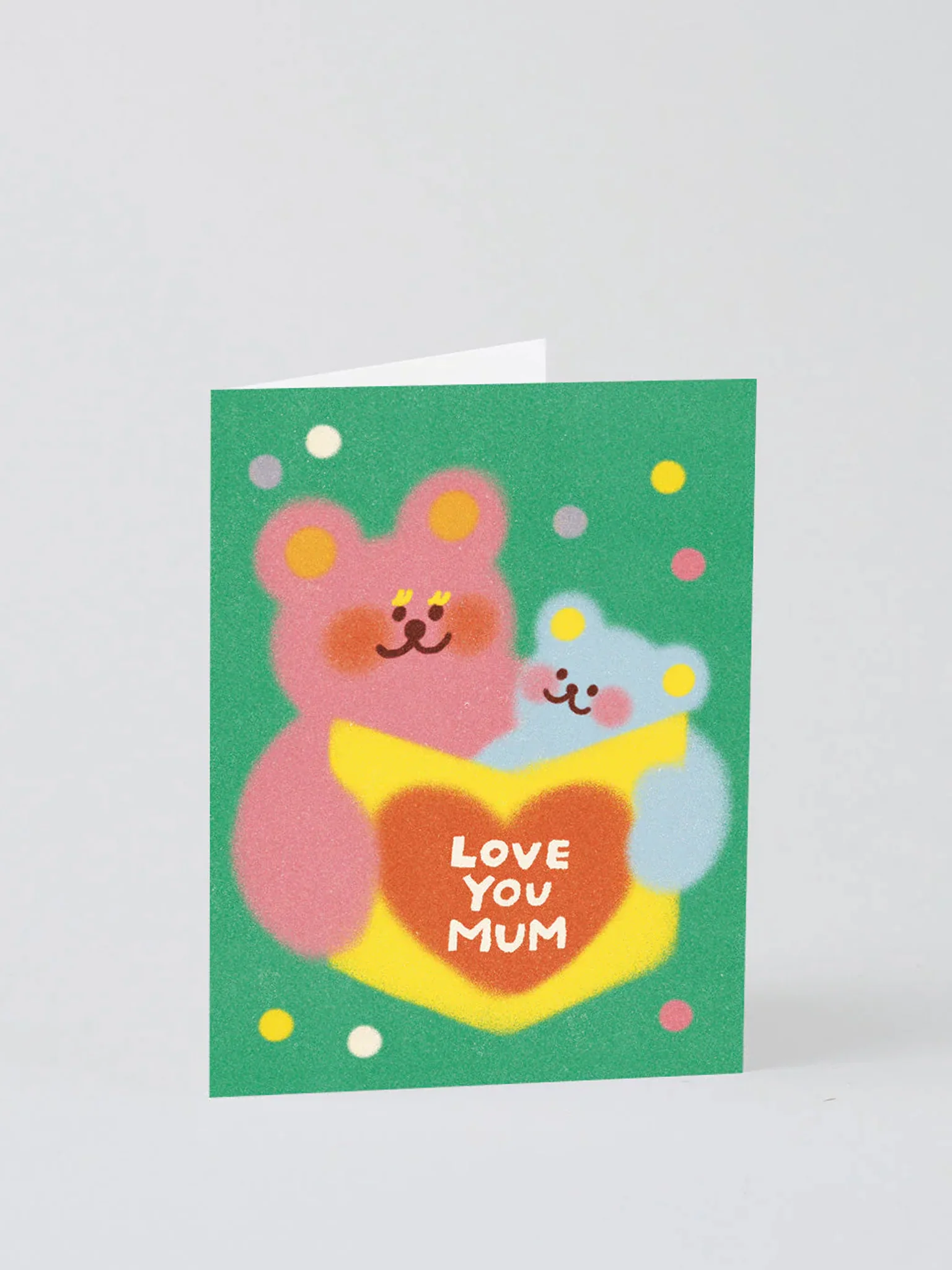 Love You Mum Bears Card x Zoey Kim - Image 2