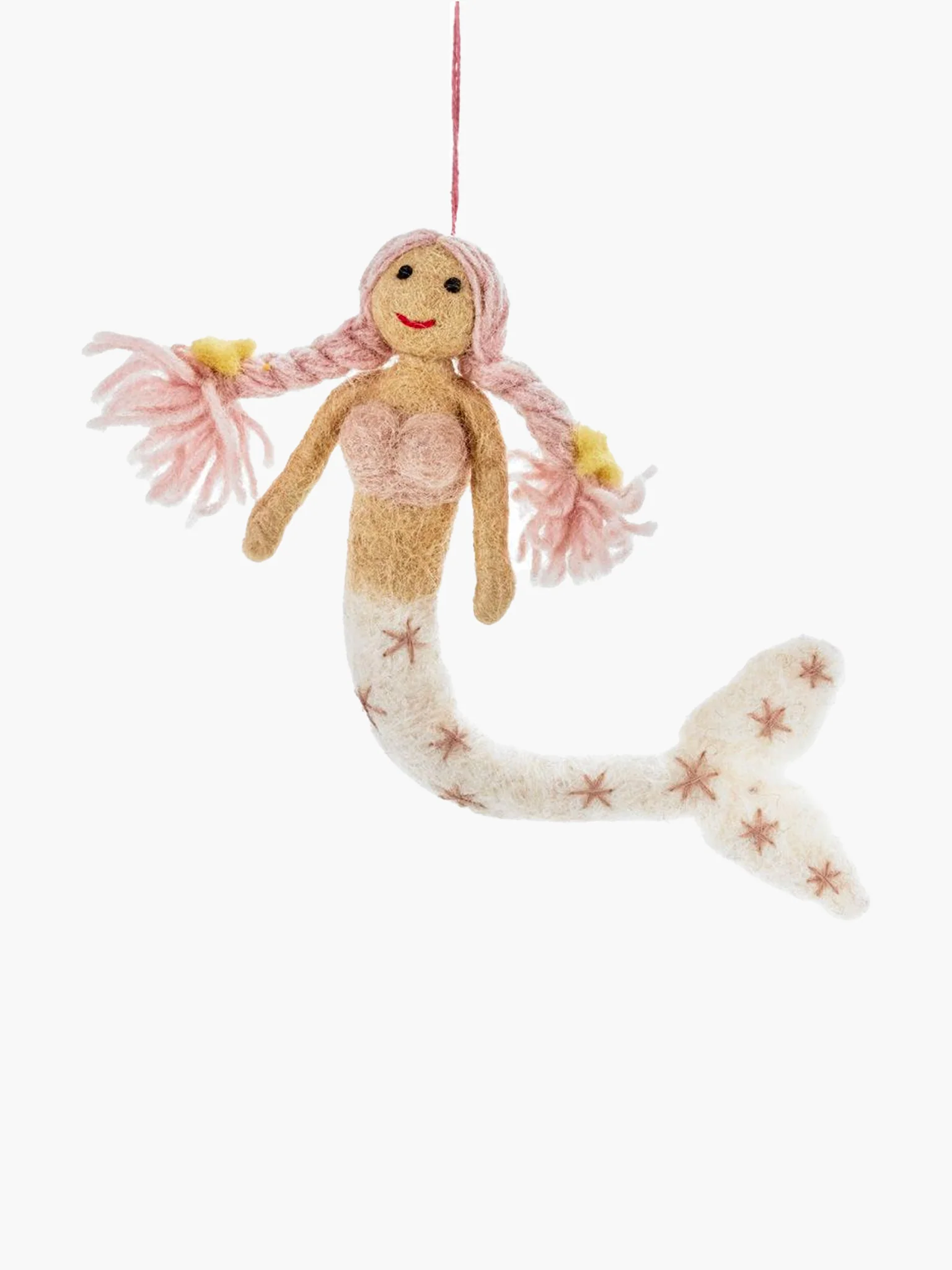 Magical Mermaid Ornament - Pink - Image 2