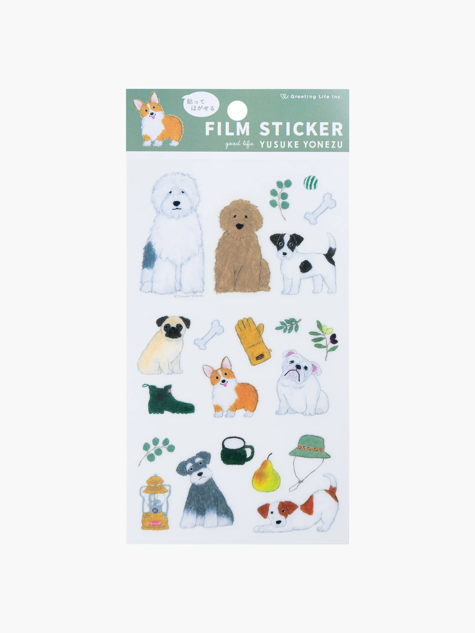 Film Sticker Sheet by Yusuke Yonezu - Dogs