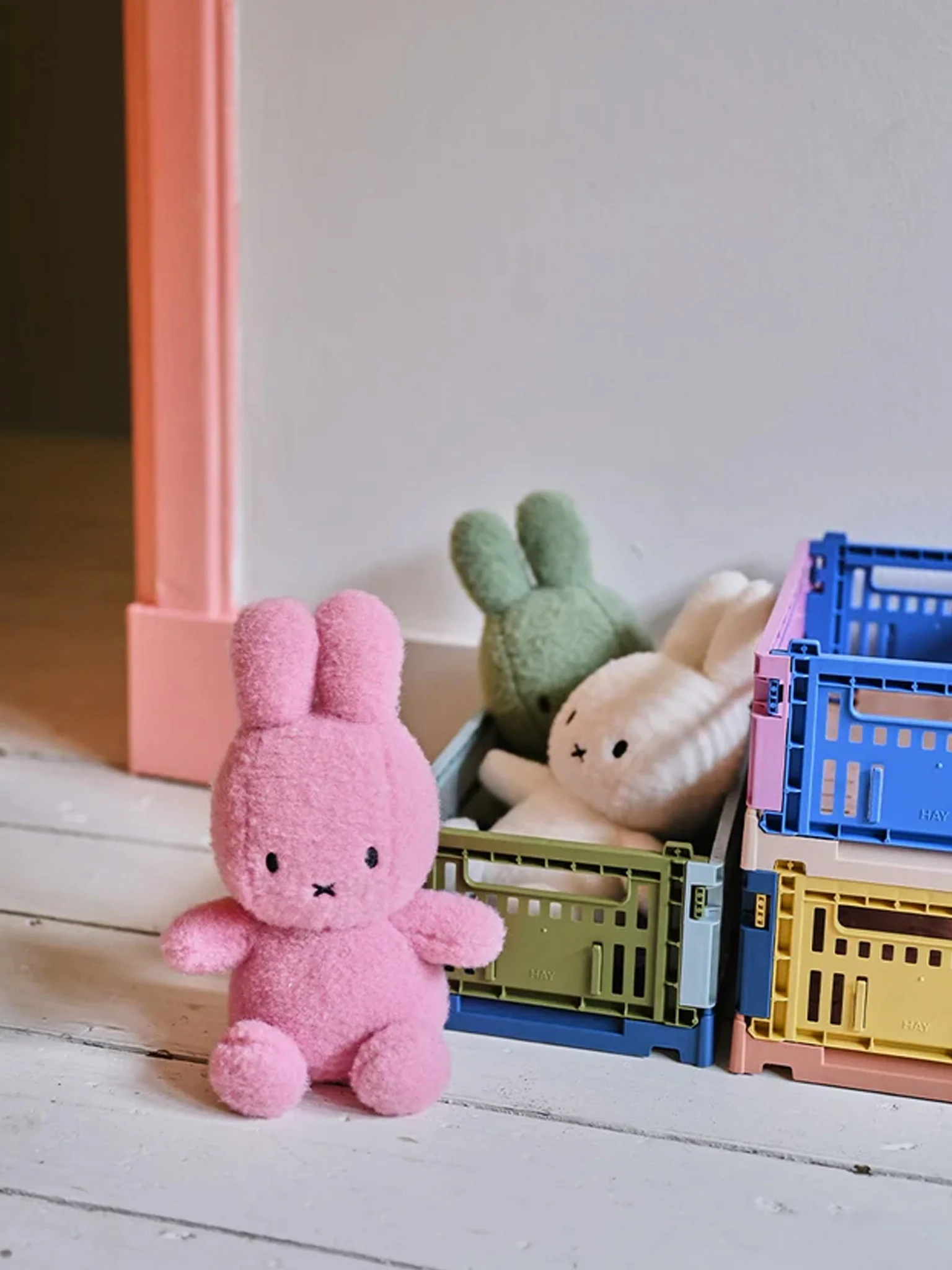 Miffy ECO Cotton Candy Cream Plush (23cm) - Image 2