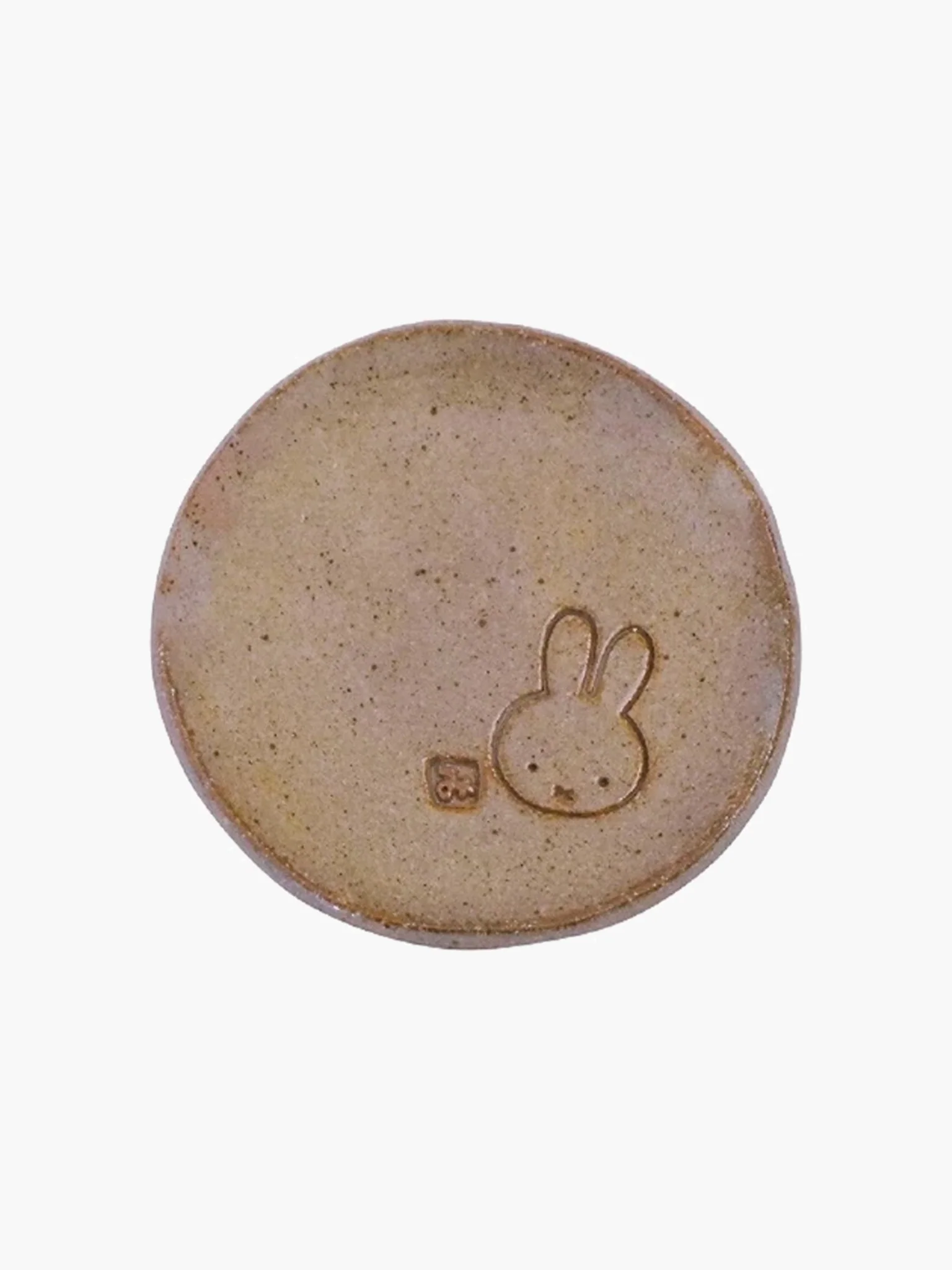 Miffy Minoyaki Dish - Red (9.5cm)