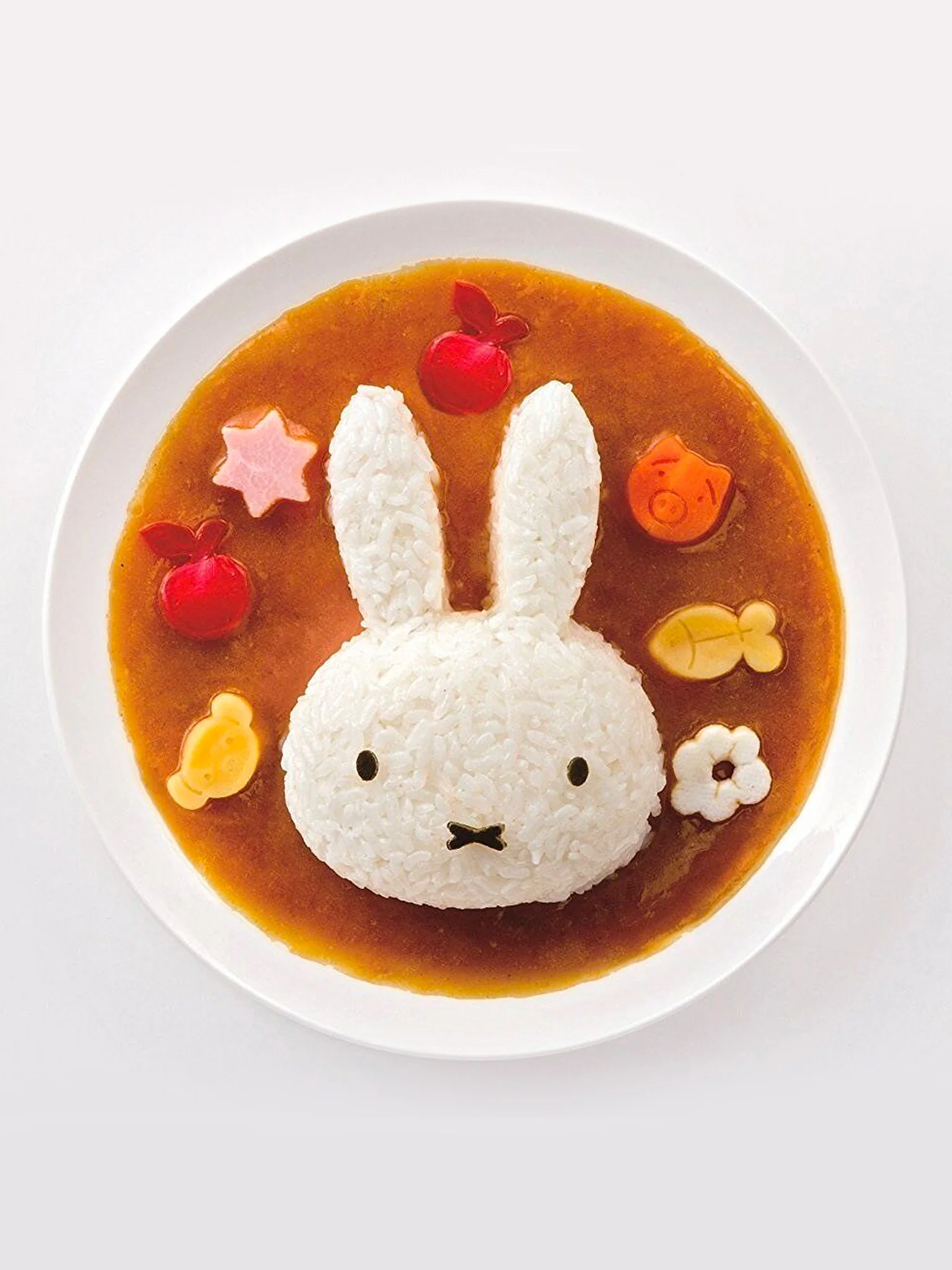 Miffy Rice Rice Mould & Vegetable Cutters - Image 2