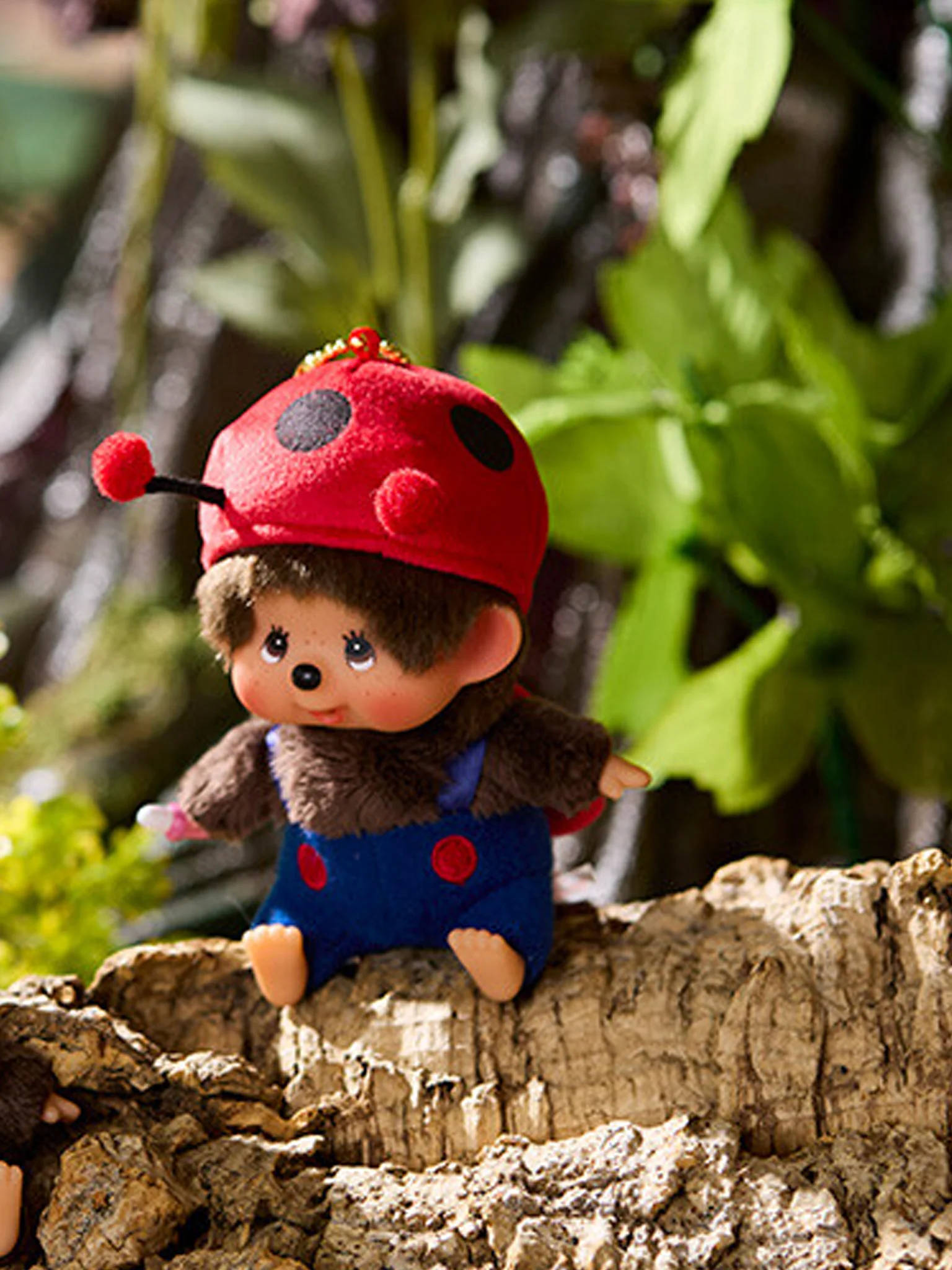 Monchhichi Bebichhichi Keychain Boy - Ladybug - Image 3