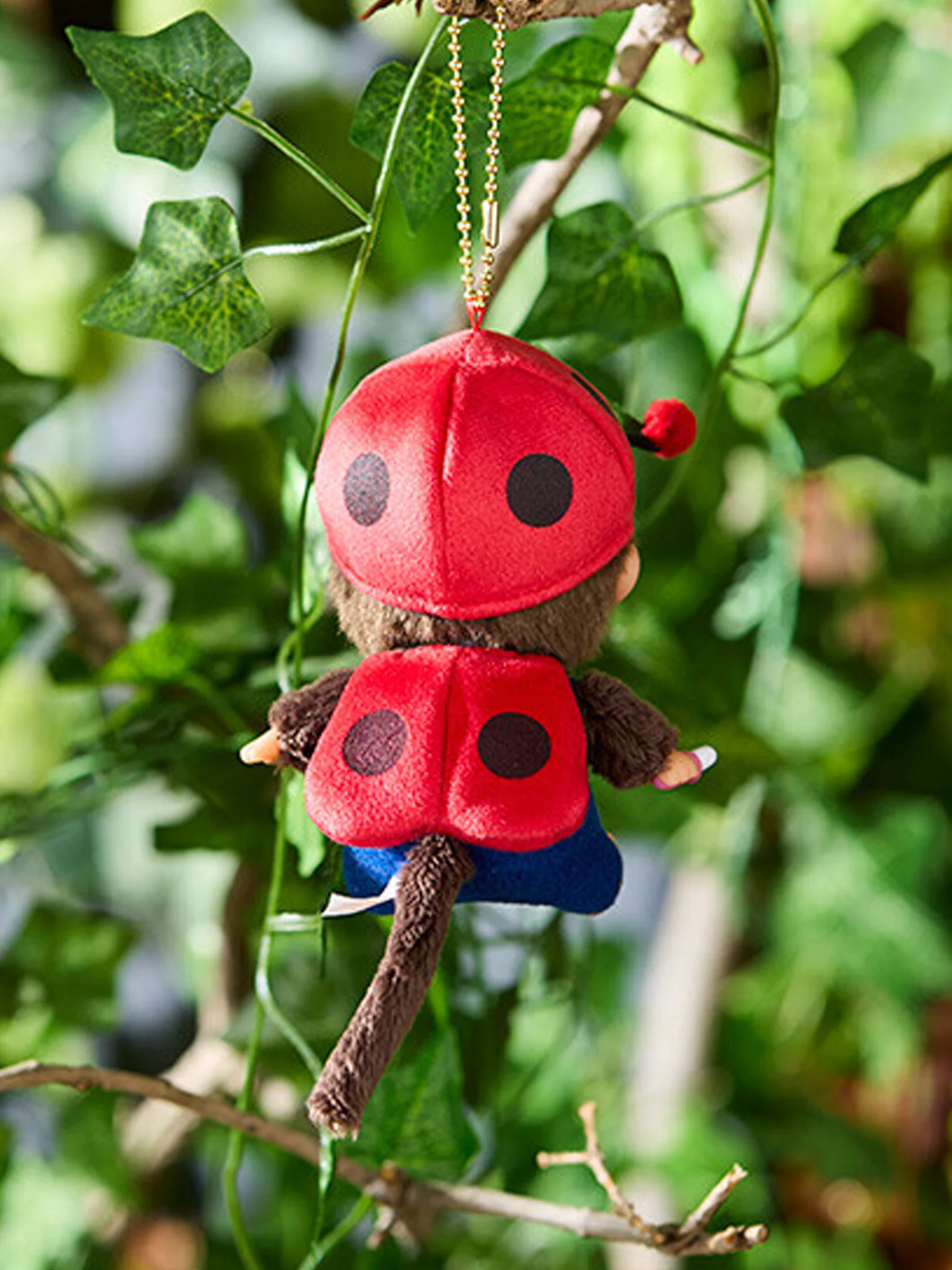 Monchhichi Bebichhichi Keychain Boy - Ladybug - Image 4