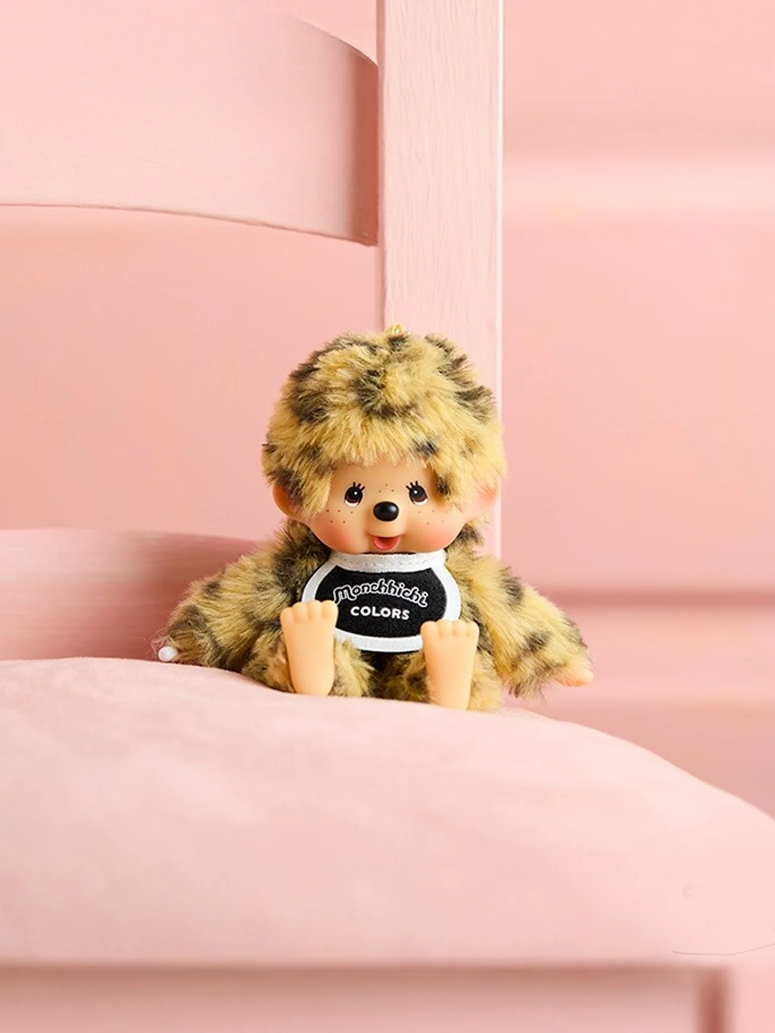 Monchhichi Colours Keychain - Leopard - Image 4