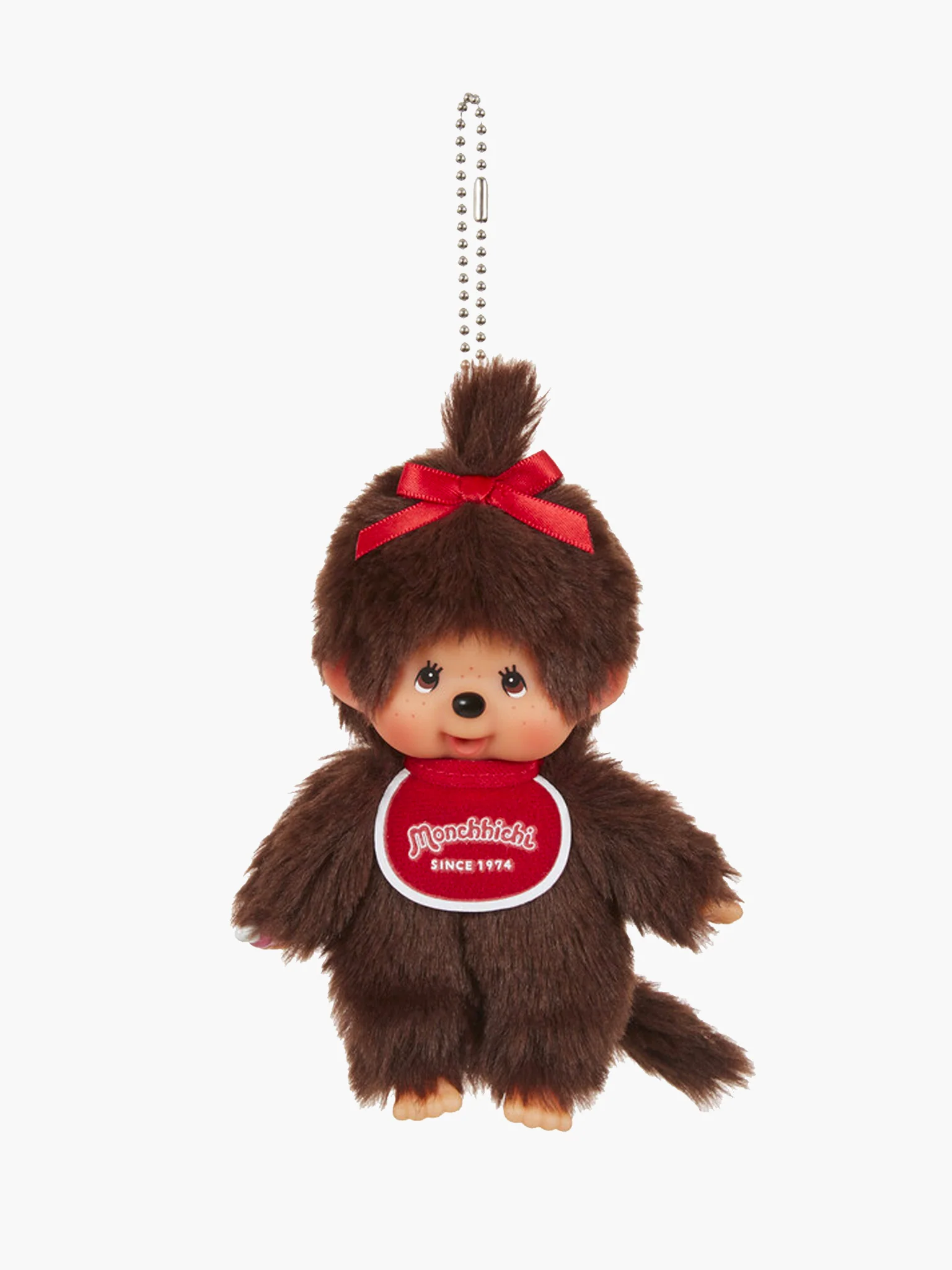 Monchhichi Keychain Girl - Brown