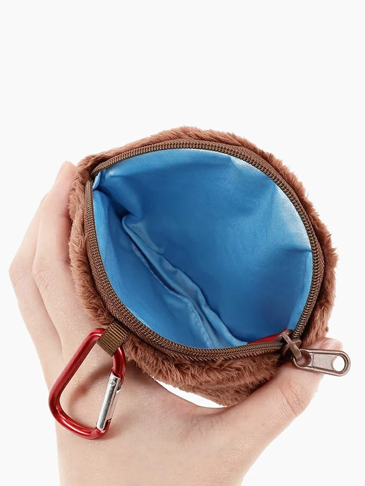 Monchhichi Zip Pouch with Carabiner - Boy - Image 2
