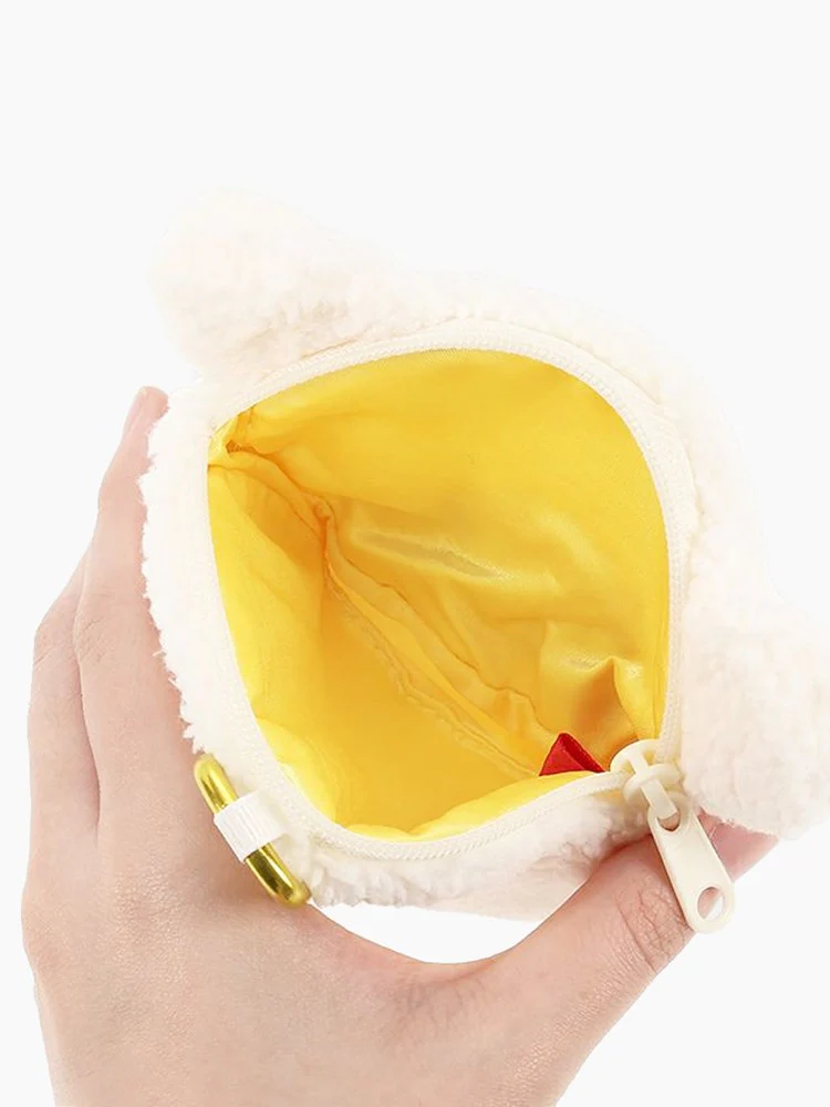 Monchhichi Zip Pouch with Carabiner - Chamu - Image 2