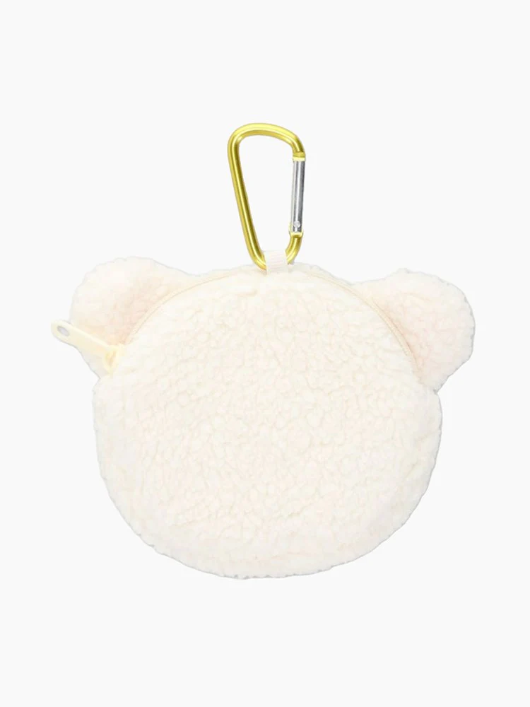 Monchhichi Zip Pouch with Carabiner - Chamu - Image 3