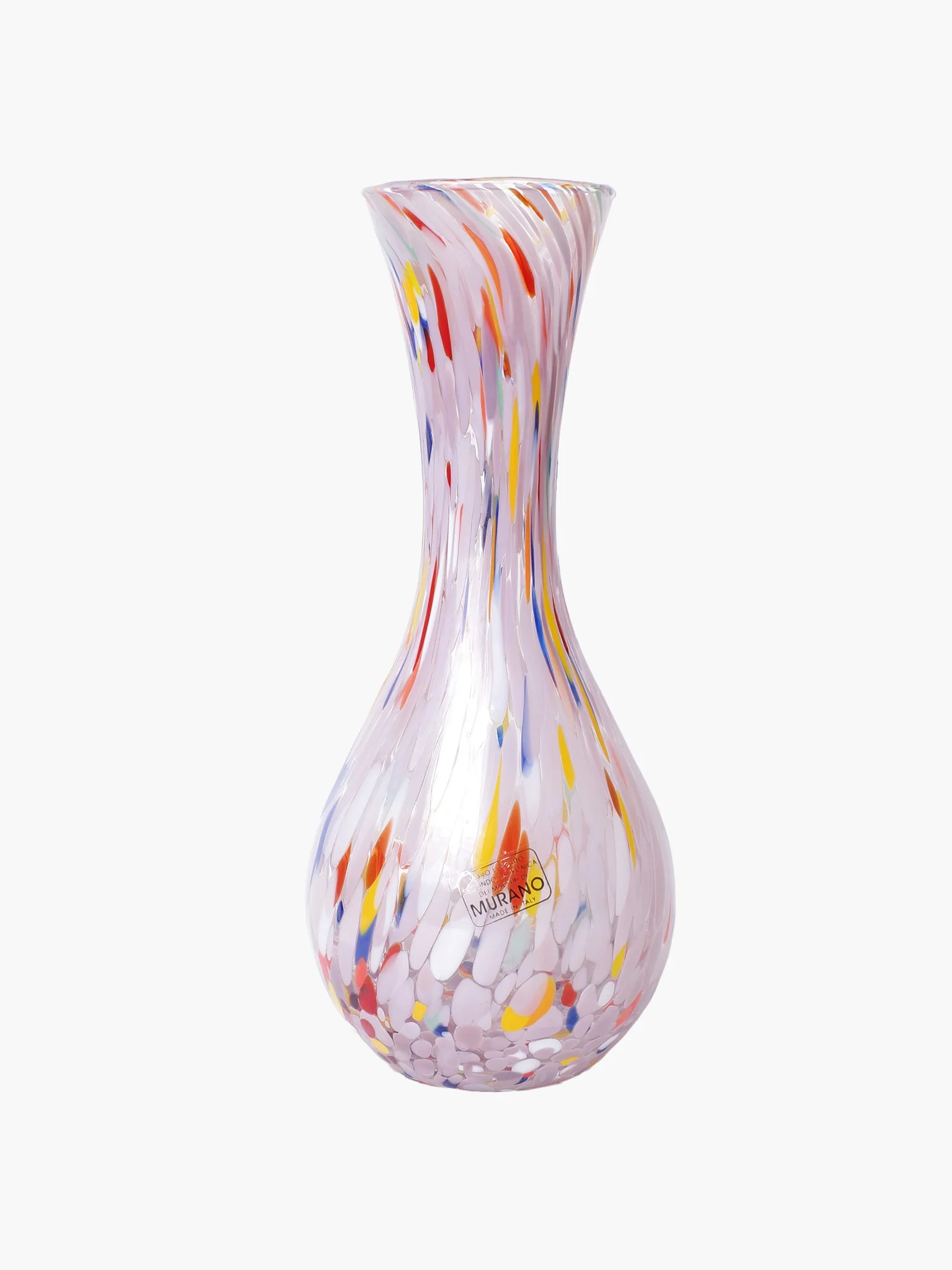 Murano Funnel Vase (23cm) - Lilac