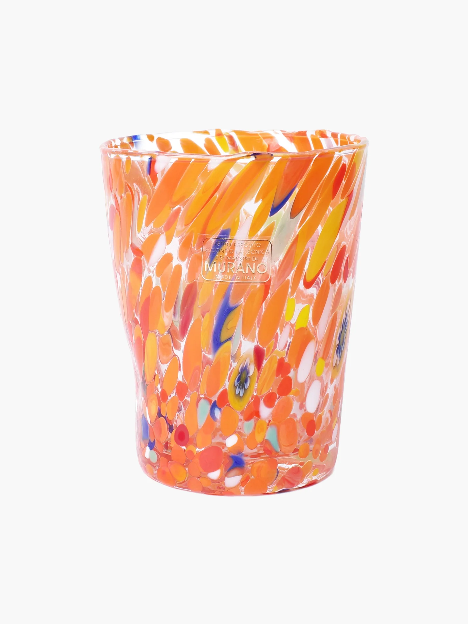 Murano Goto Glass - Orange