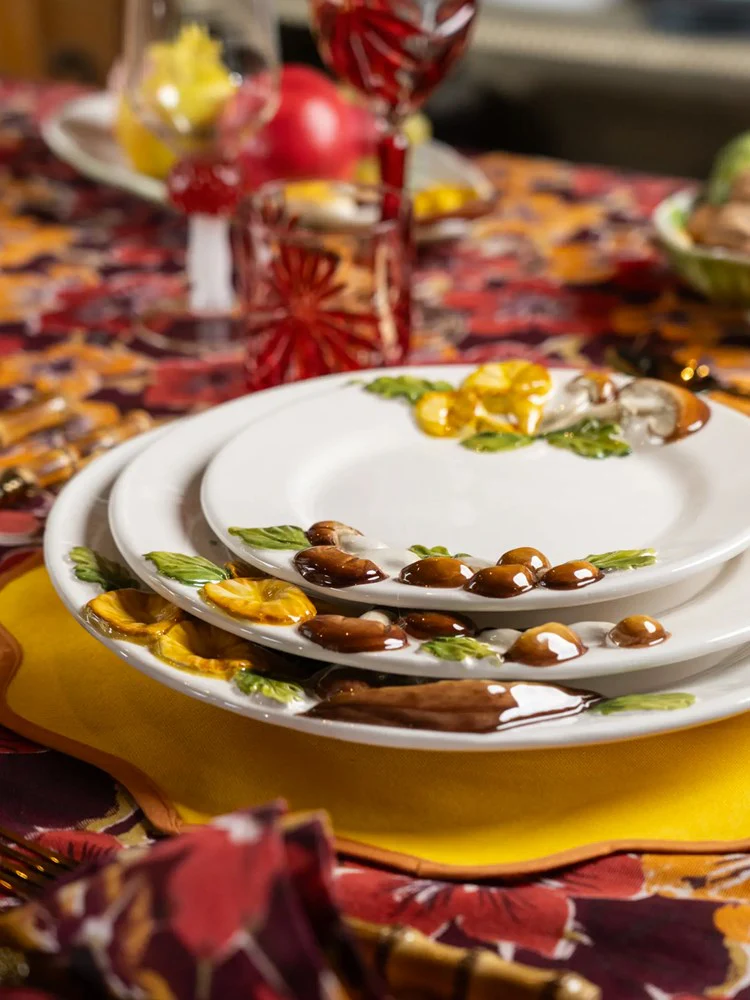 Mushrooms - Serving Plate (33cm) - Image 2