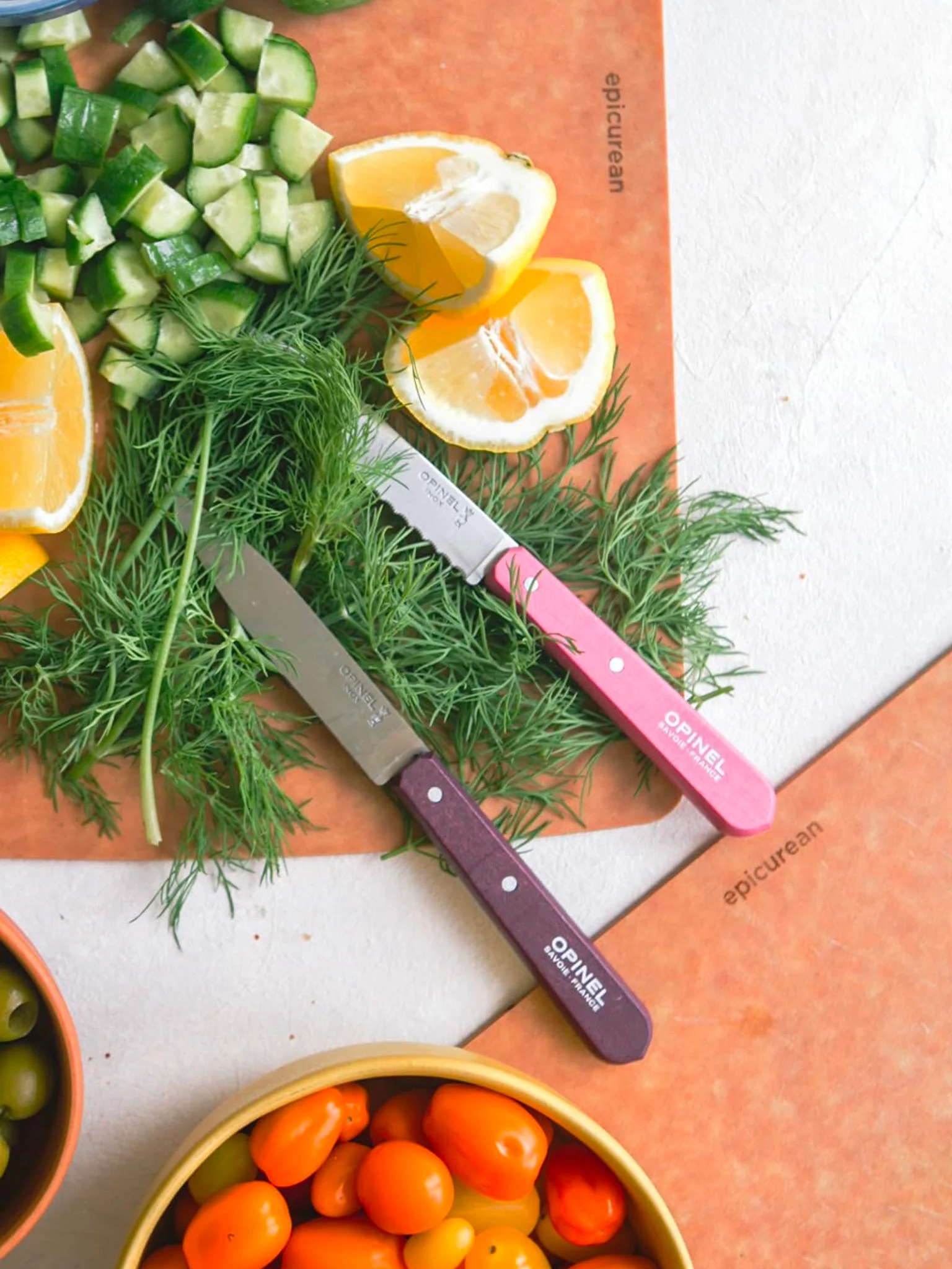 N°113 Serrated Knife (10cm) - Fuschia - Image 2
