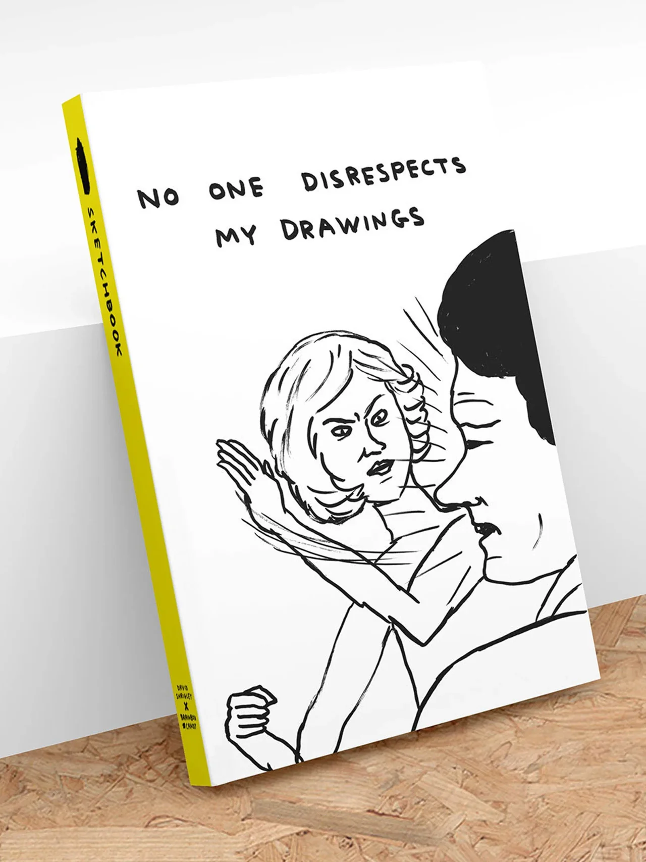 No One Disrespects My Drawings - A5 Sketchbook x David Shirgley - Image 3